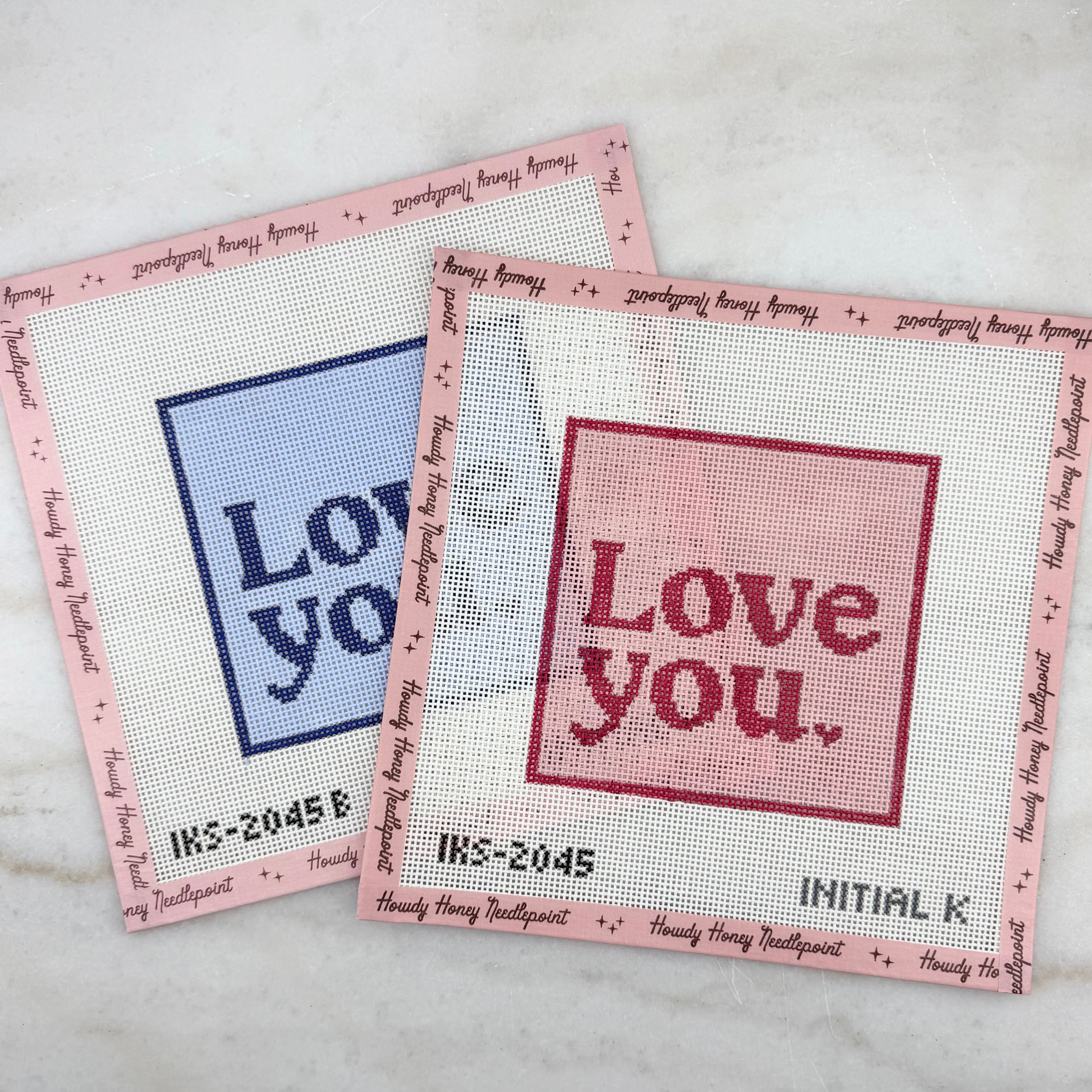 Aug 19th - Love you. - Basketweave Class