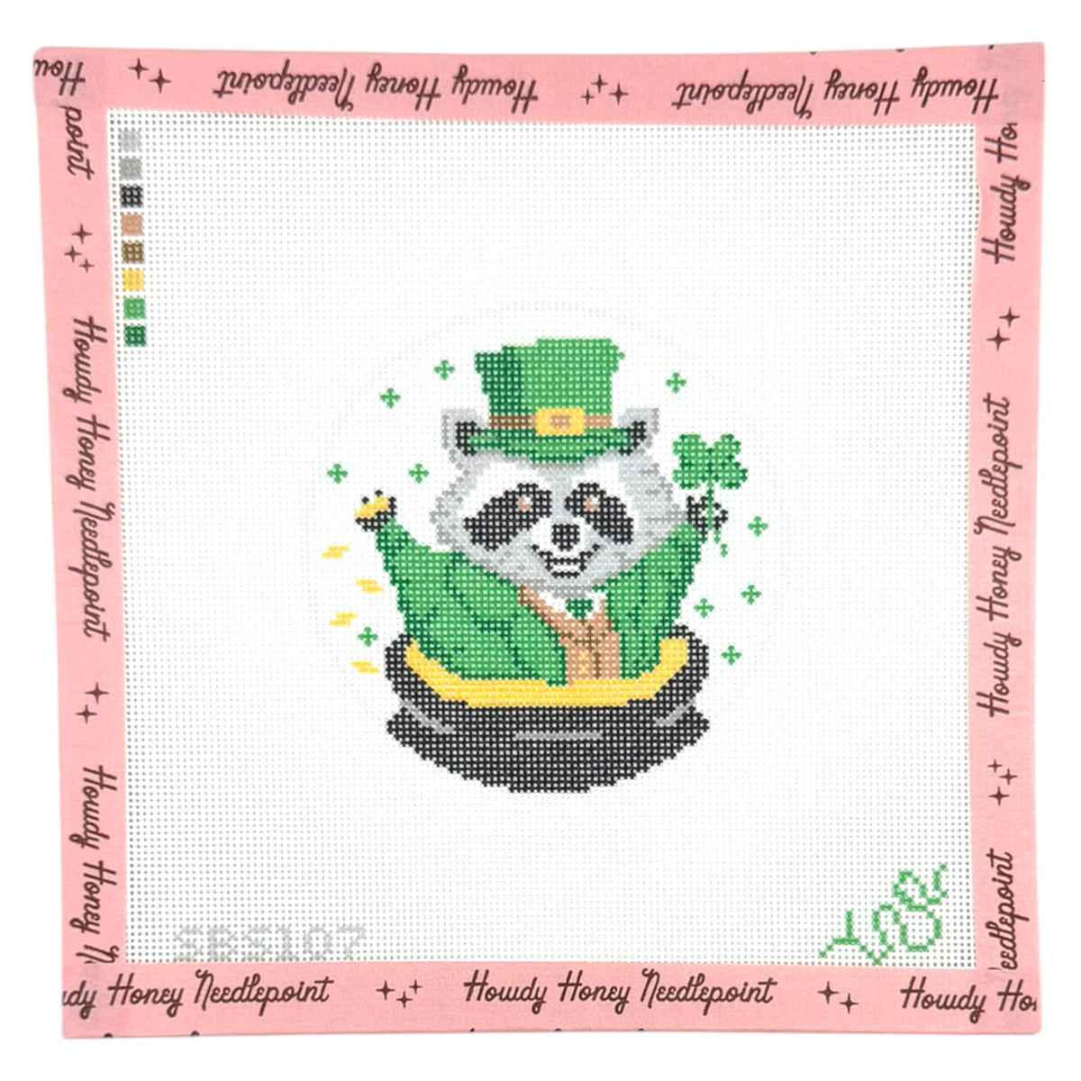 St. Patrick's Day Raccoon