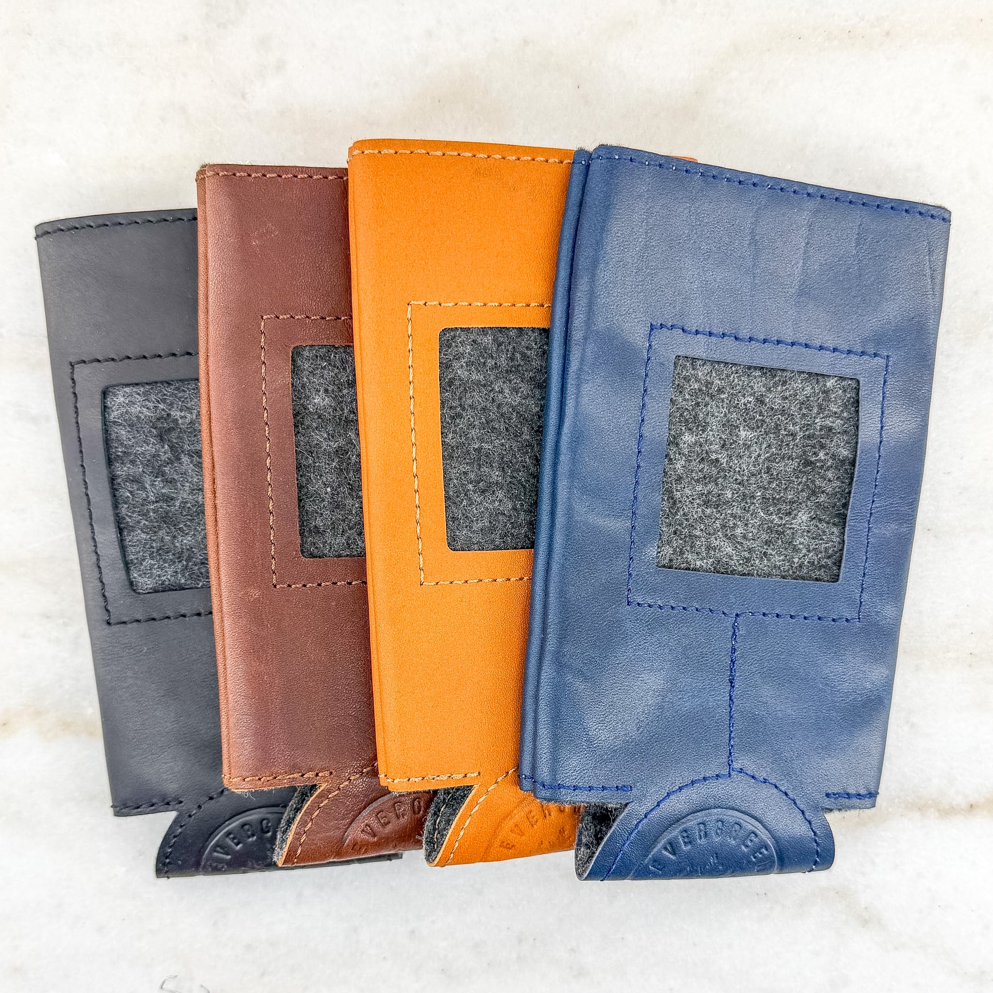 Self-Finishing Leather Can Cozy (Slim Can)