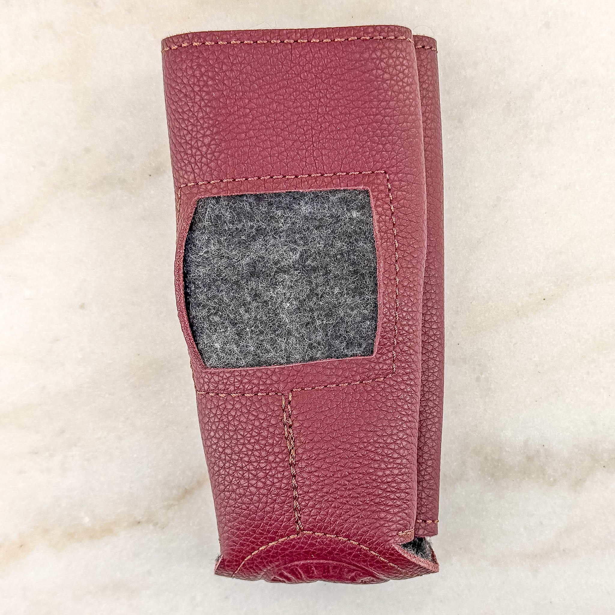 Self-Finishing Leather Can Cozy (Slim Can)