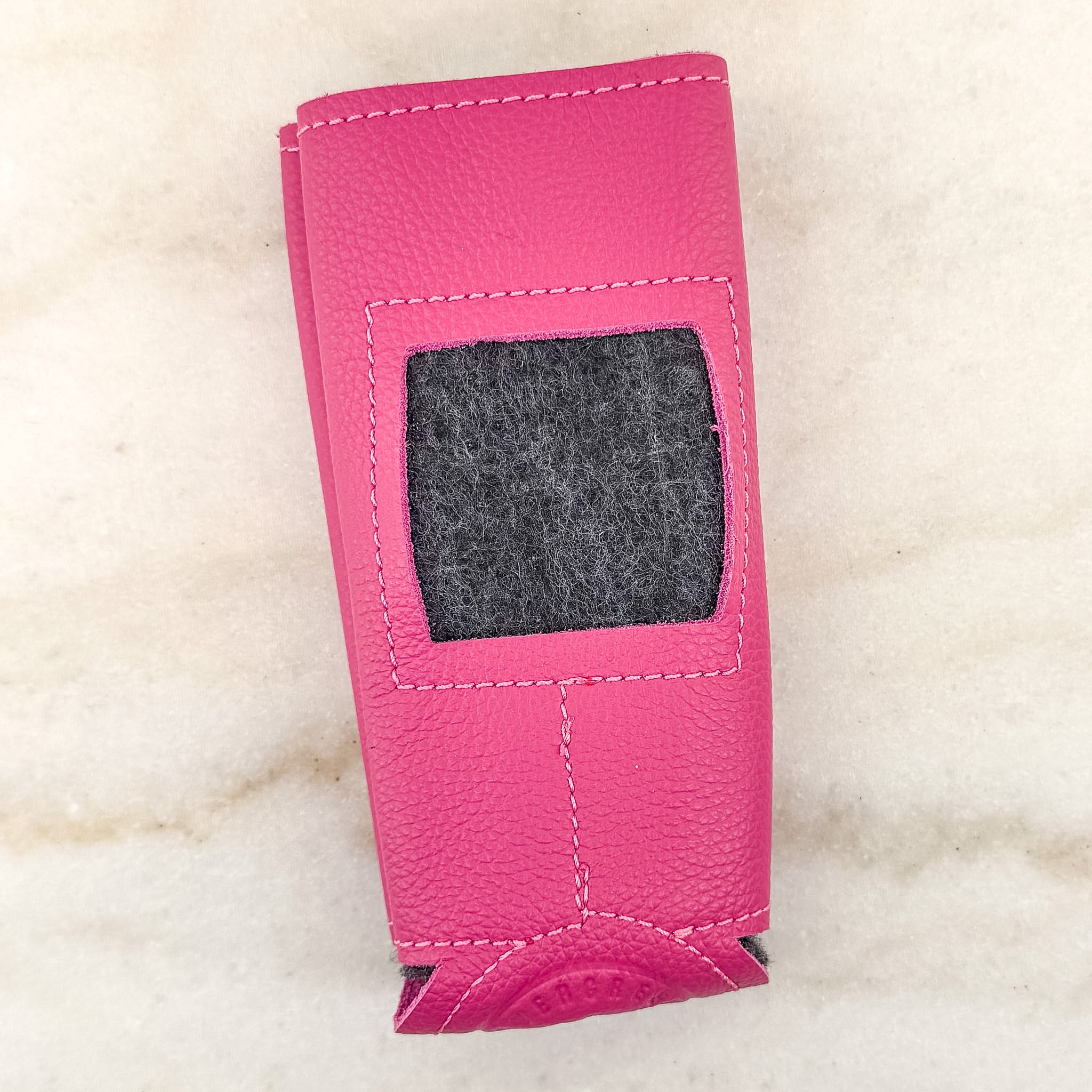 Self-Finishing Leather Can Cozy (Slim Can)