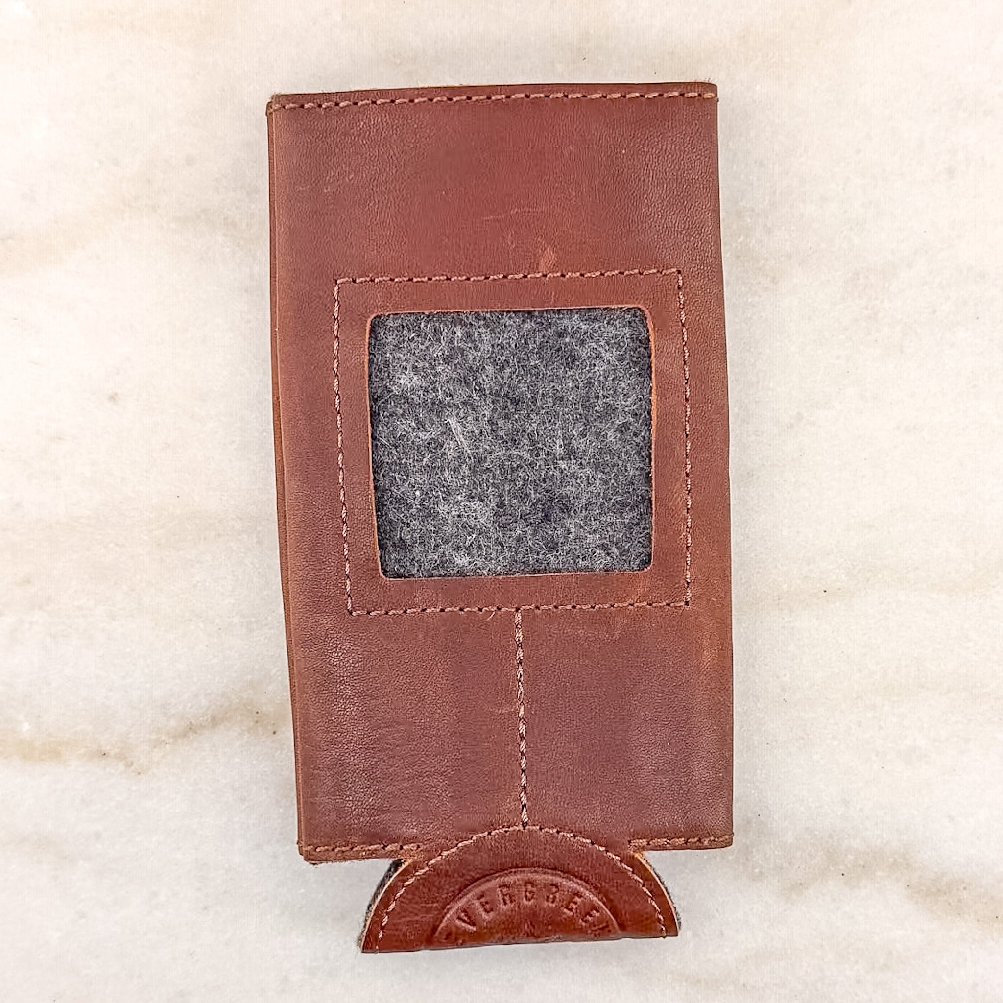 Self-Finishing Leather Can Cozy (Slim Can)