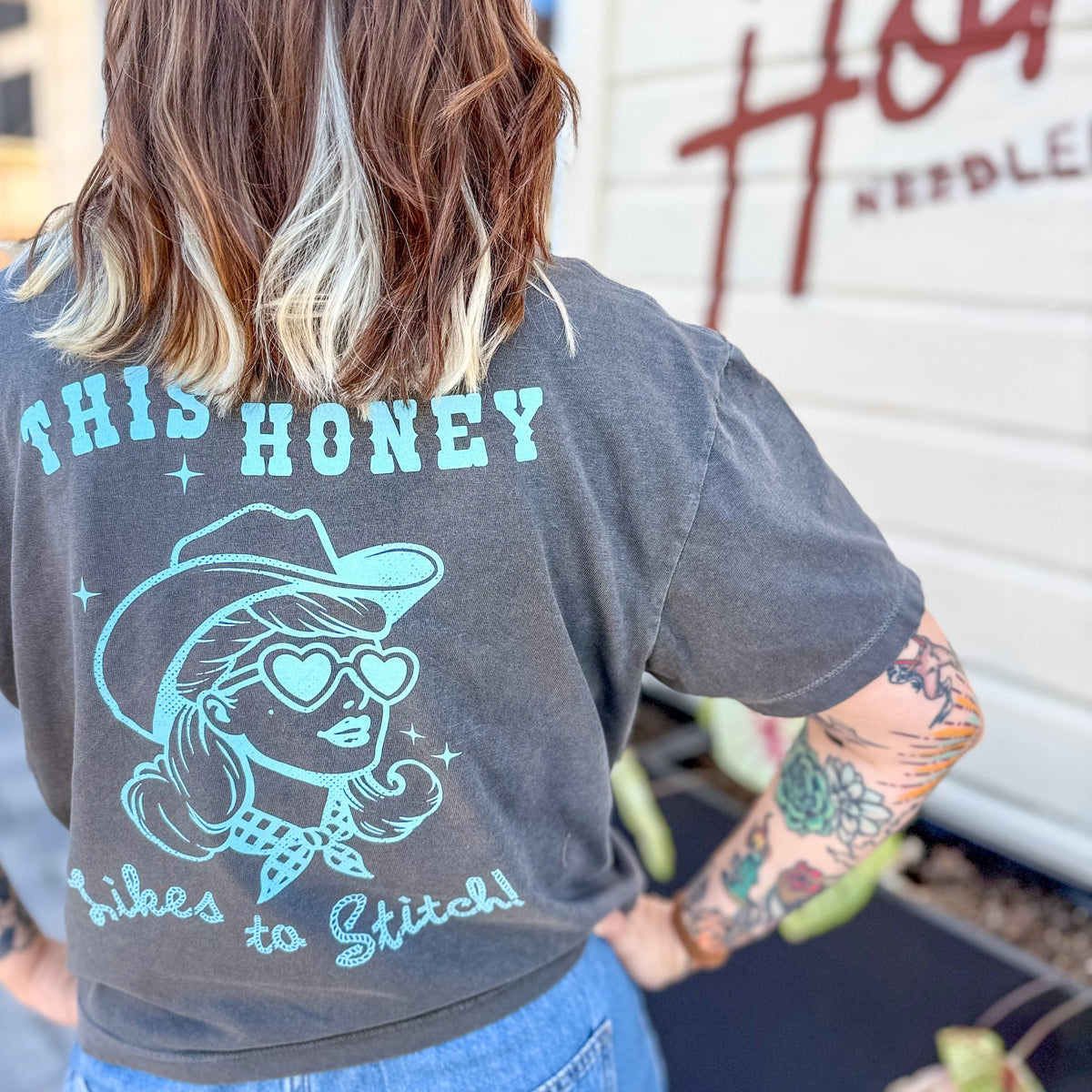Boxy T-Shirt - Crop