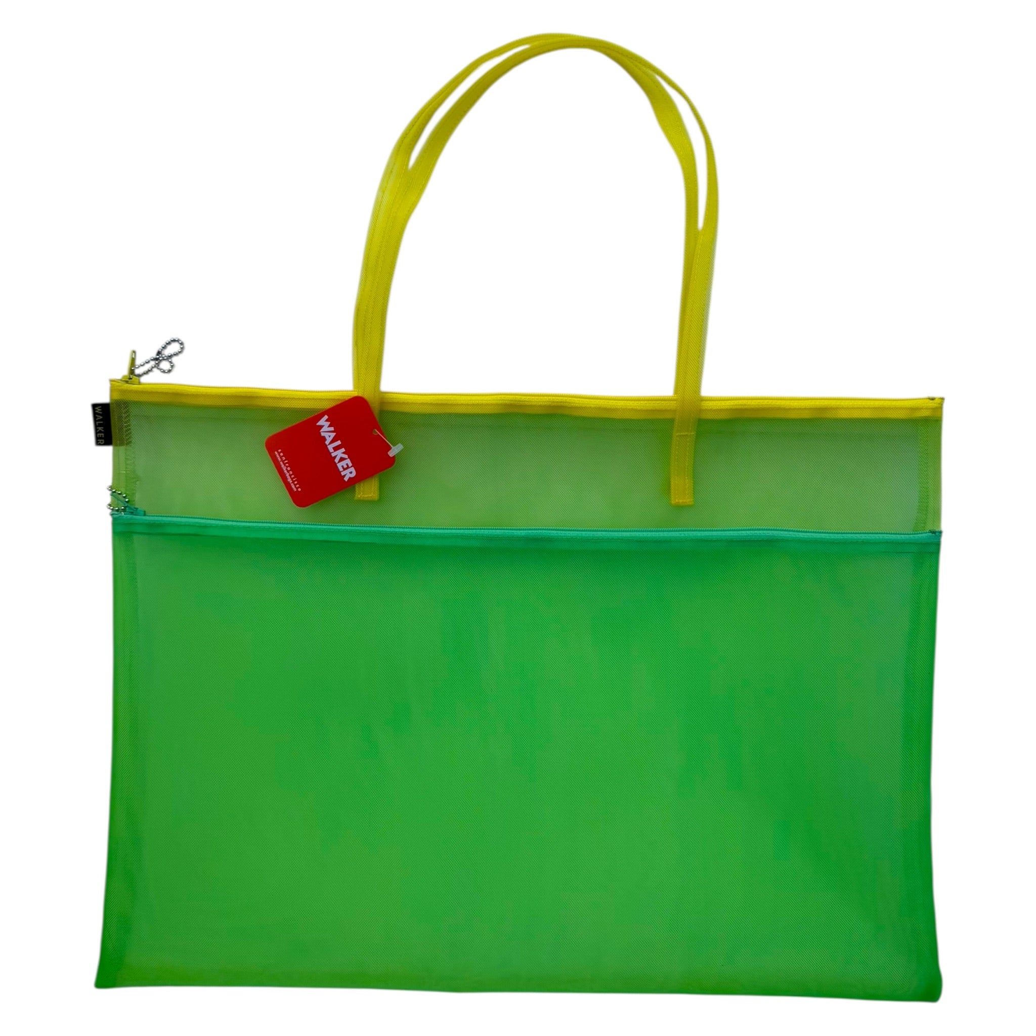 Double Zip Mesh Bag with Handles