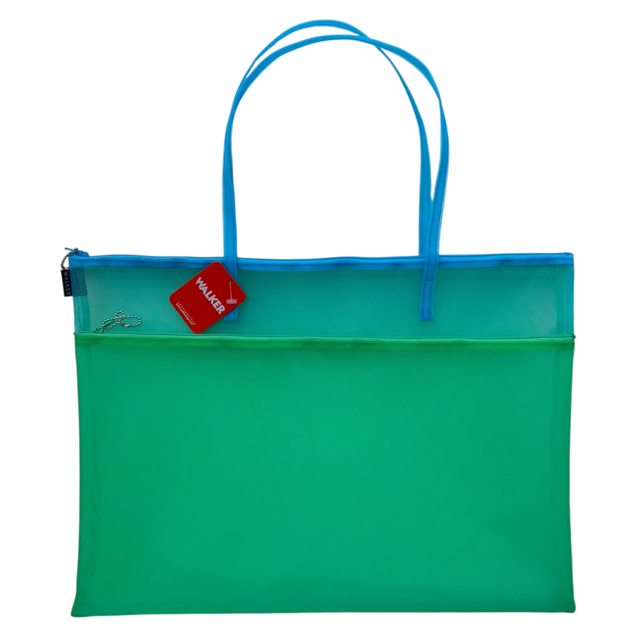 Double Zip Mesh Bag with Handles