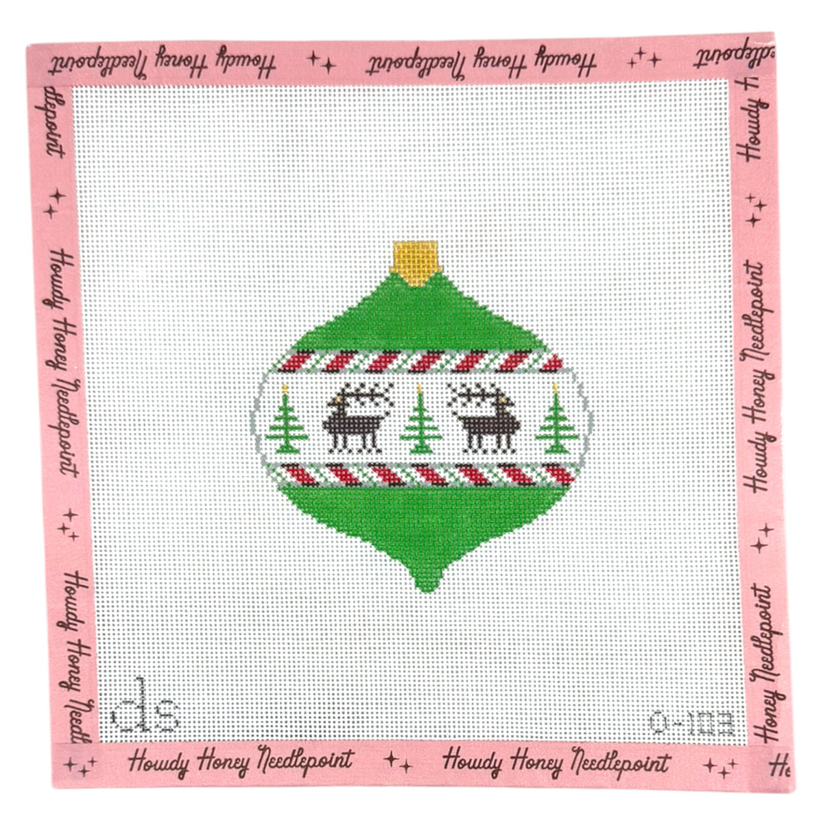 Christmas Ball With Reindeer