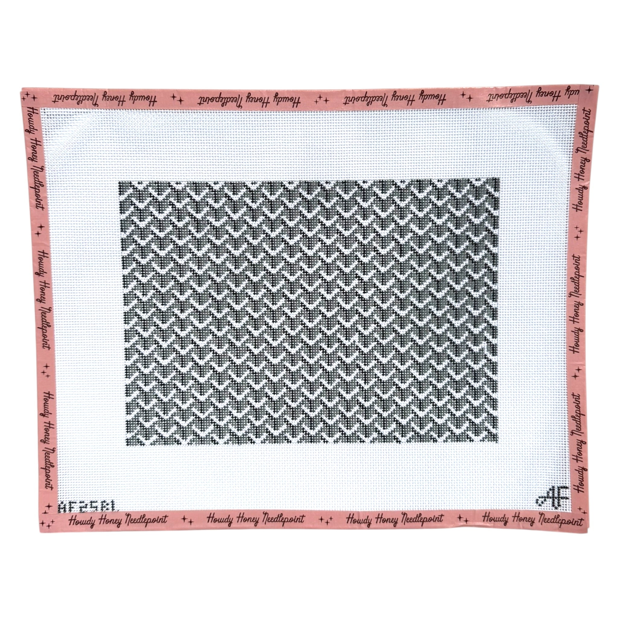 Allover Y Pattern Clutch