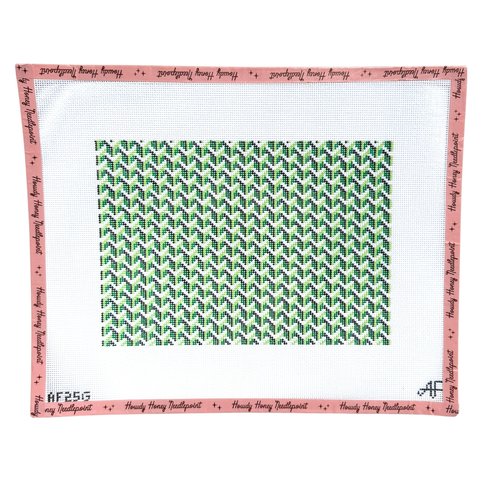 Allover Y Pattern Clutch