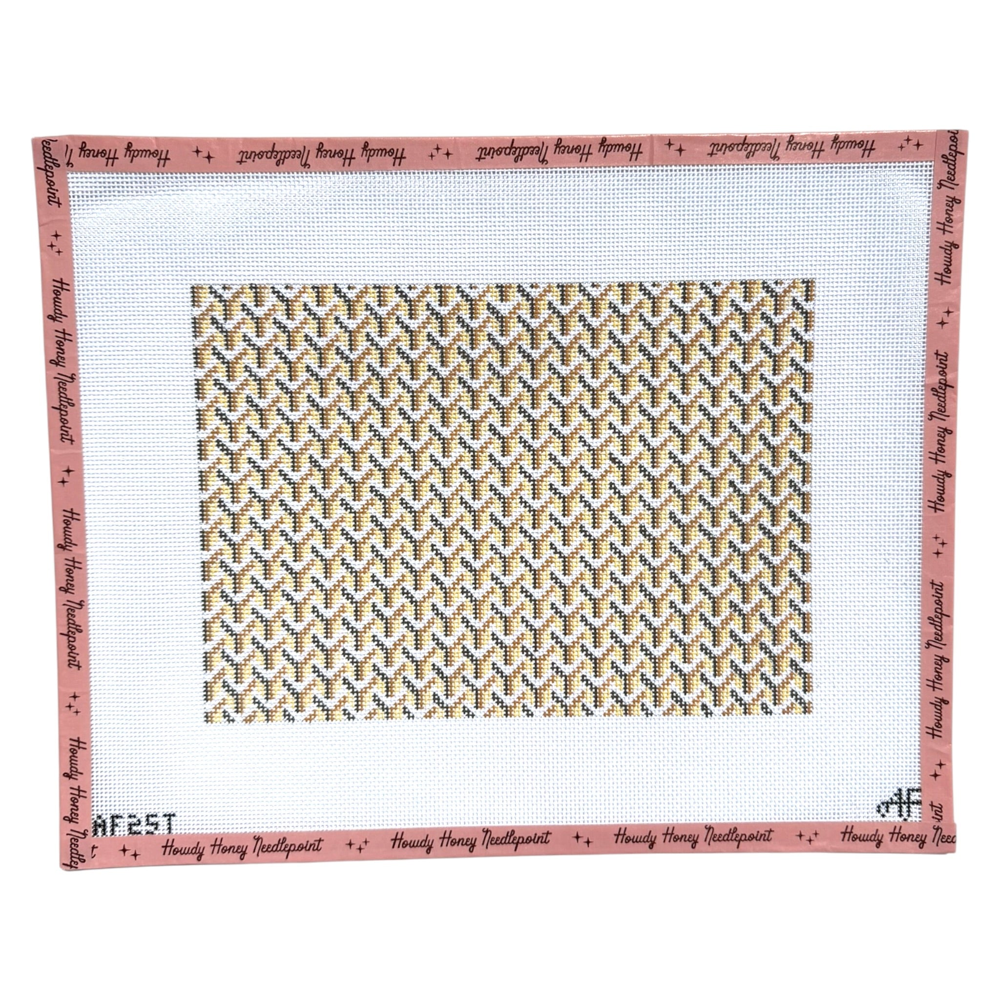 Allover Y Pattern Clutch