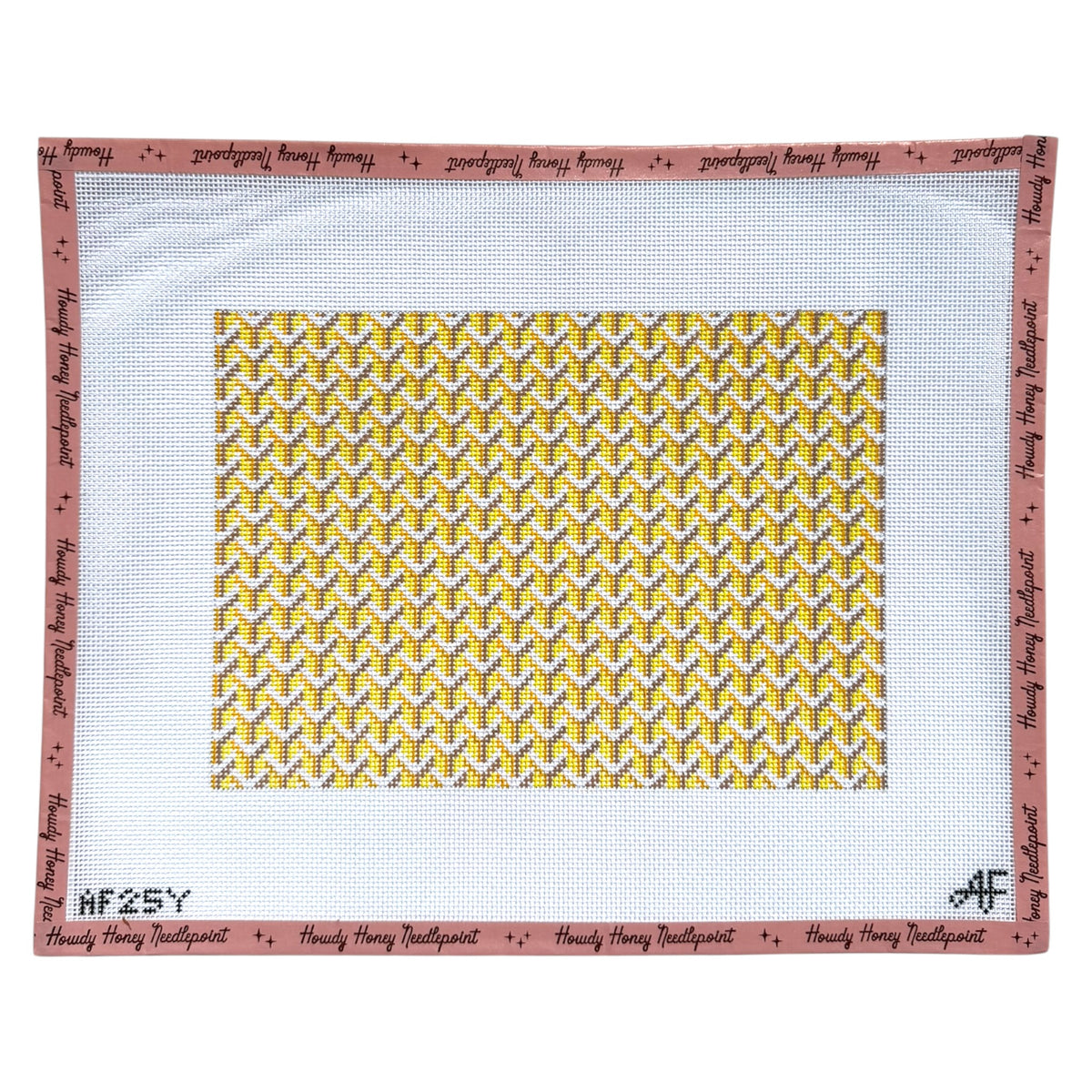 Y Parttern Allover Y Pattern Clutch – Howdy Honey Needlepoint