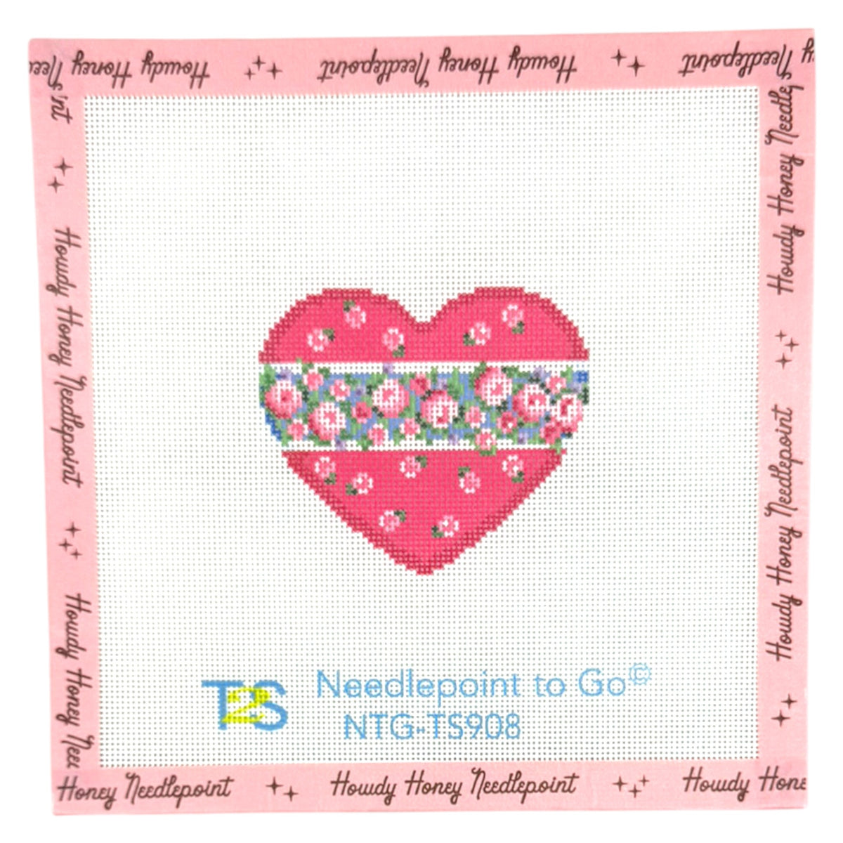 Rose Border Heart