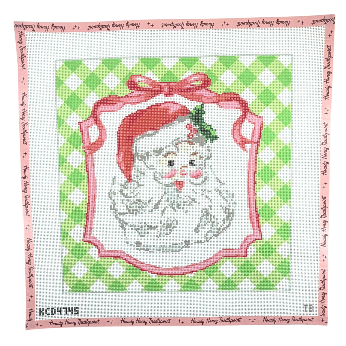 Gingham Santa