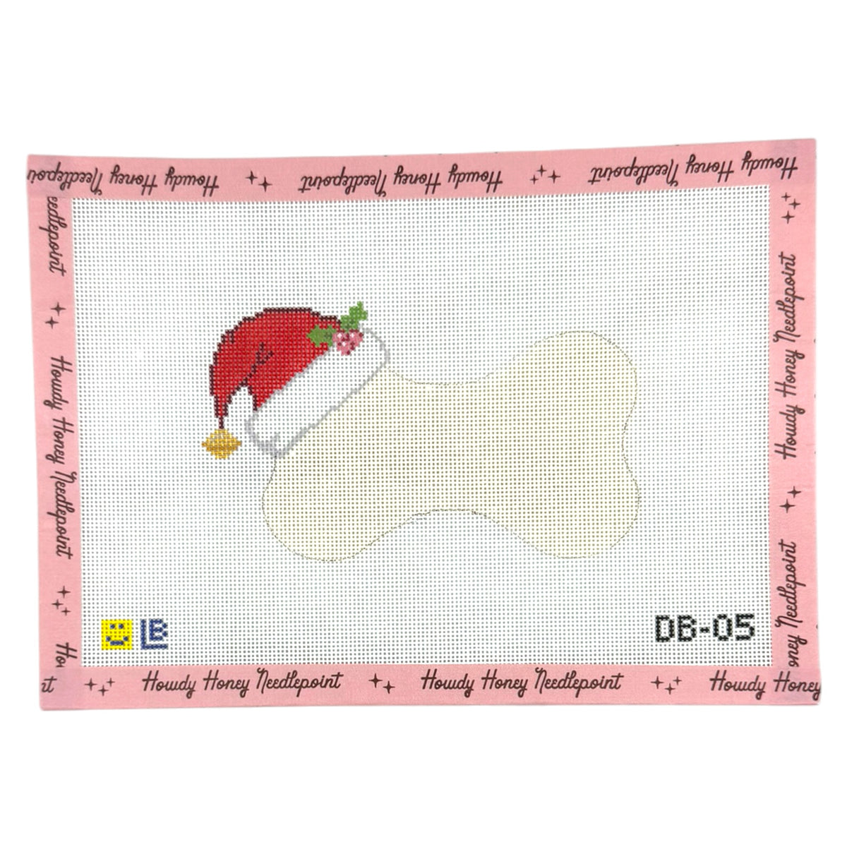 Dog Bone Santa Hat
