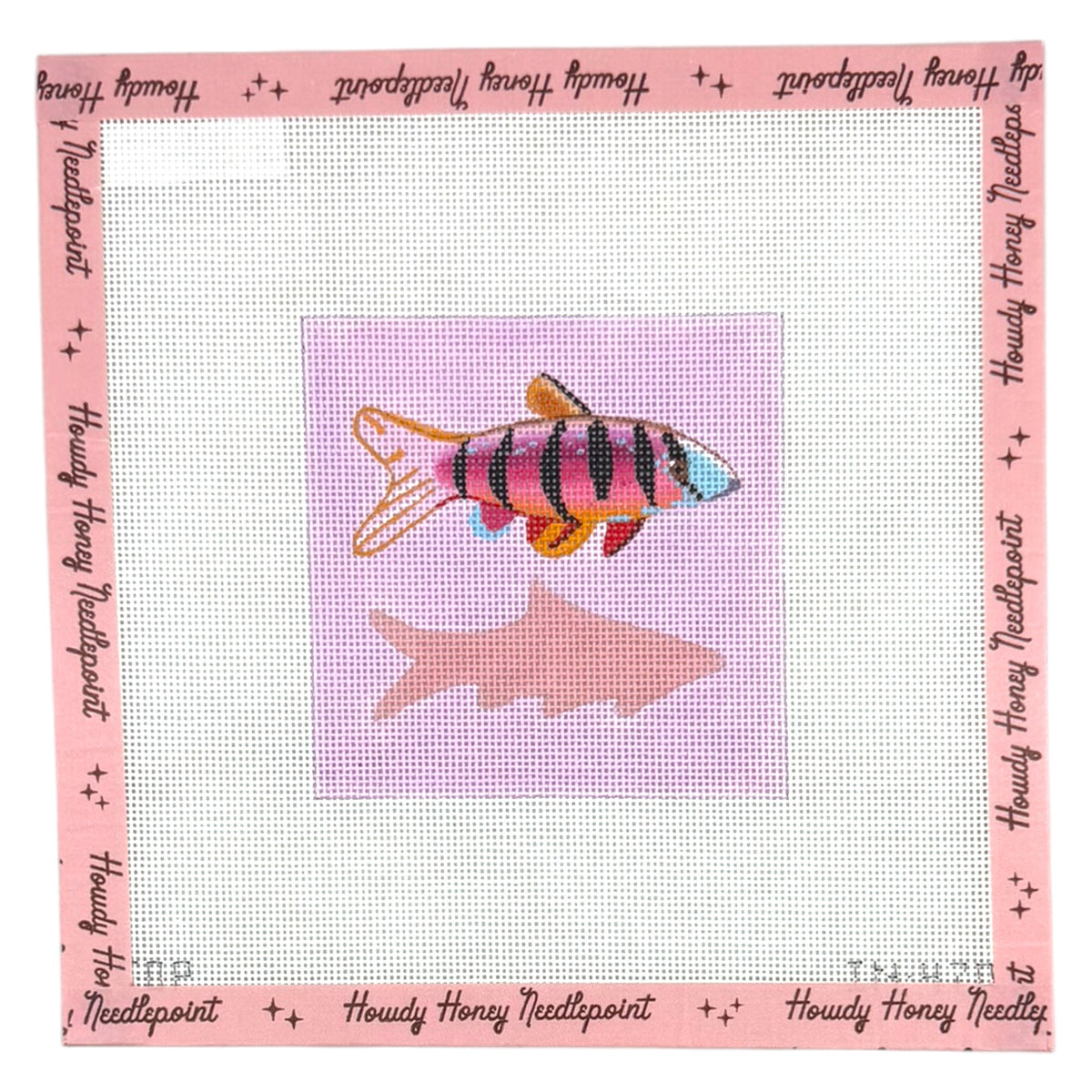 Pink Fish Coaster