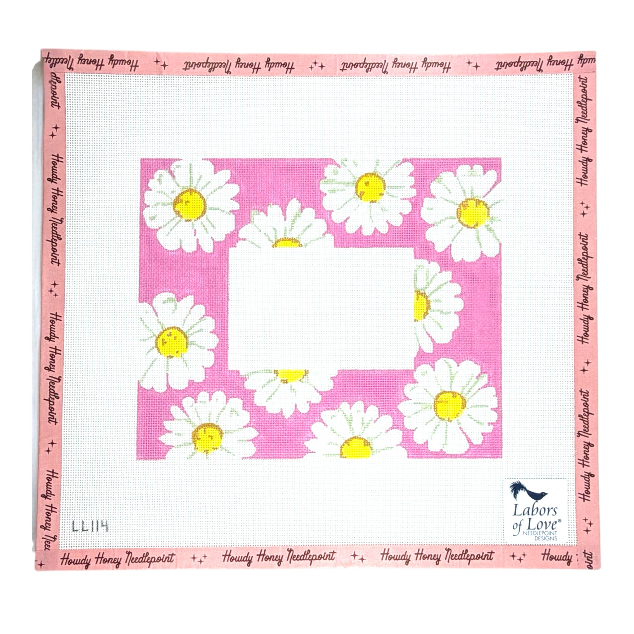 Pink Flower Frame