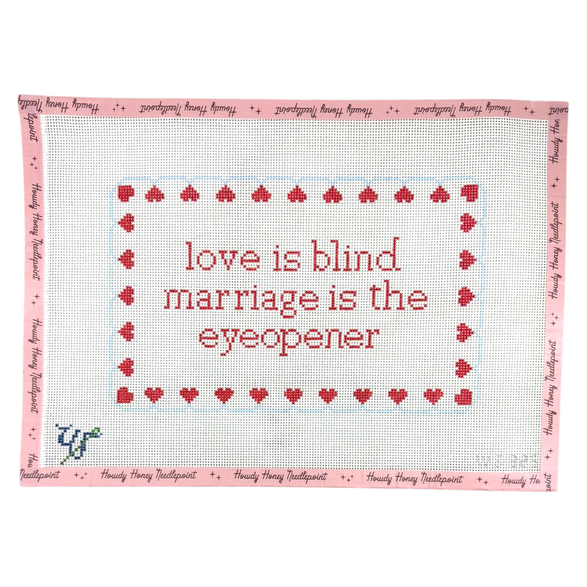 Love is Blind Pillow