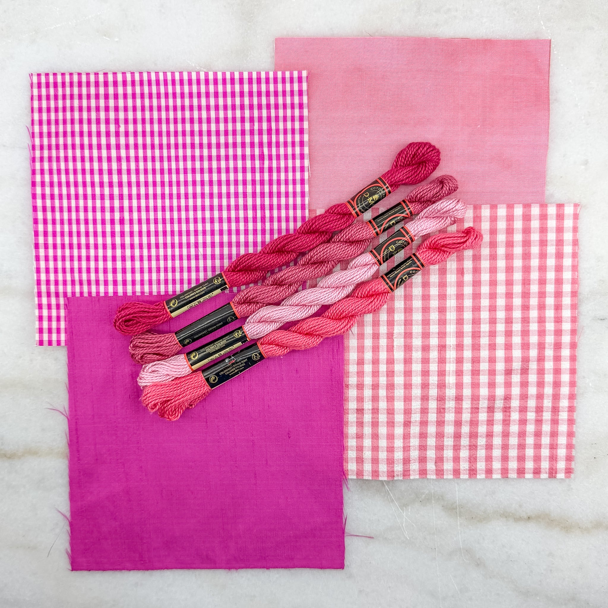 Silk Fabric & Cording Bundle