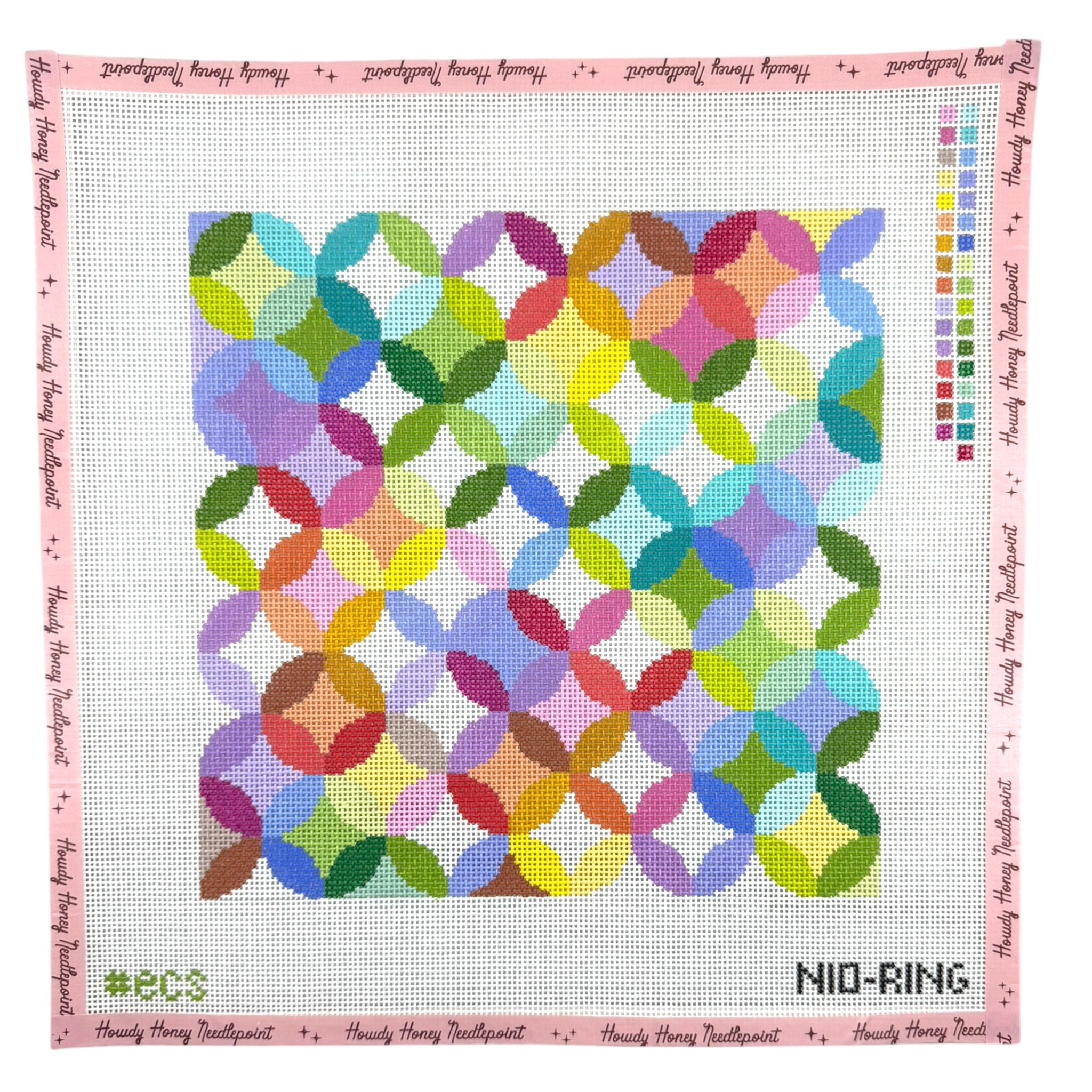 Medium Square Quilt Ring Pillow