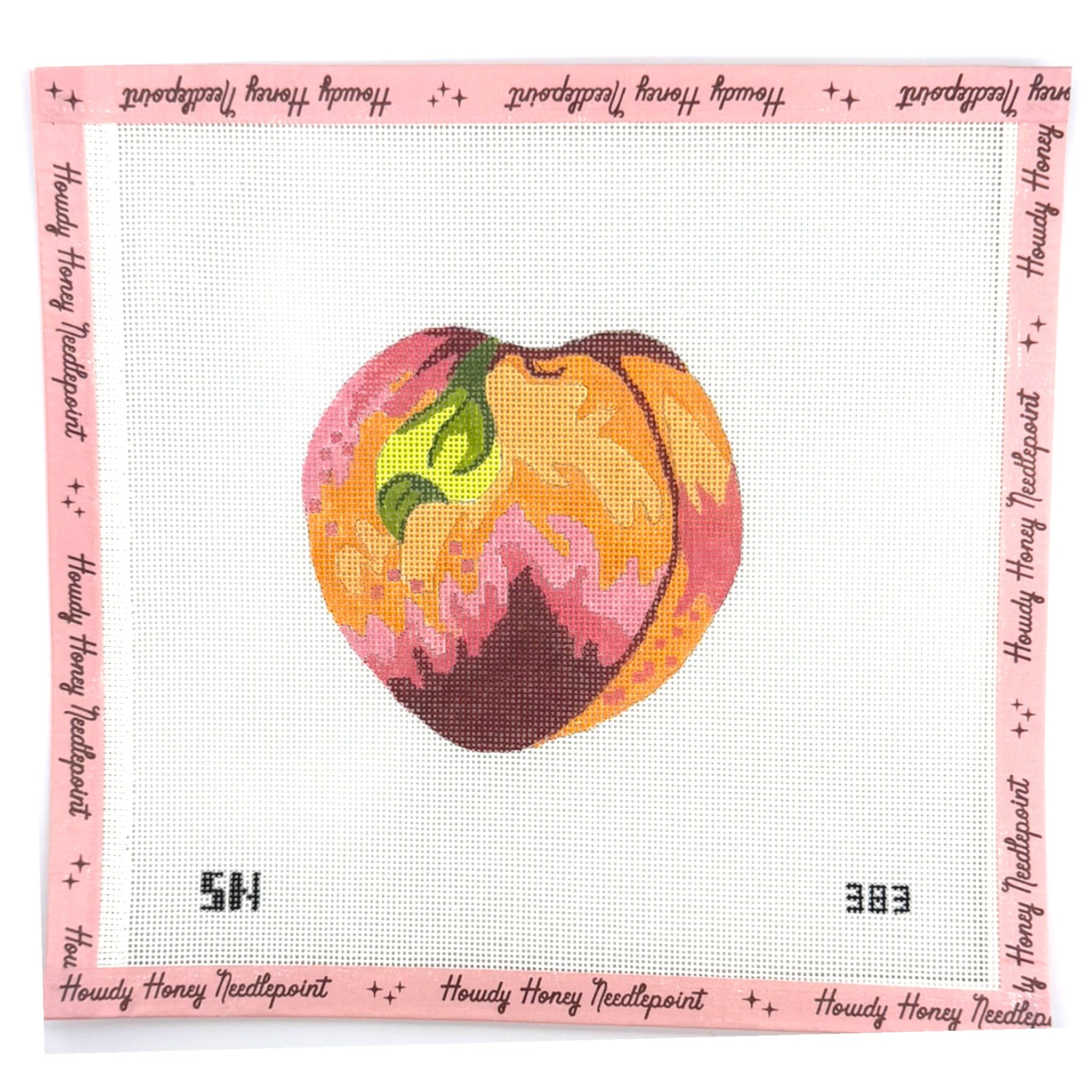 Peach Ornament