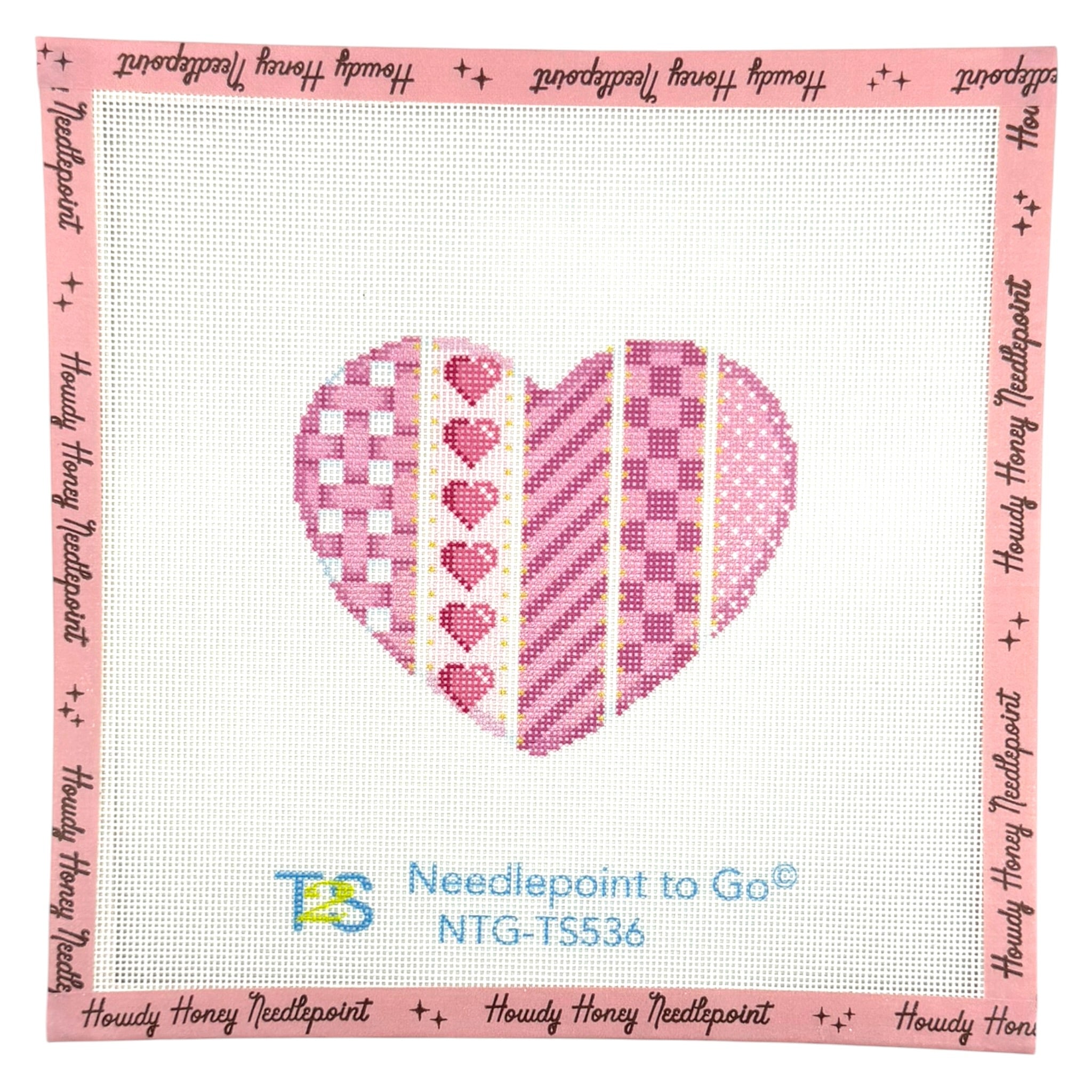 Vertical Patterns and Hearts Heart