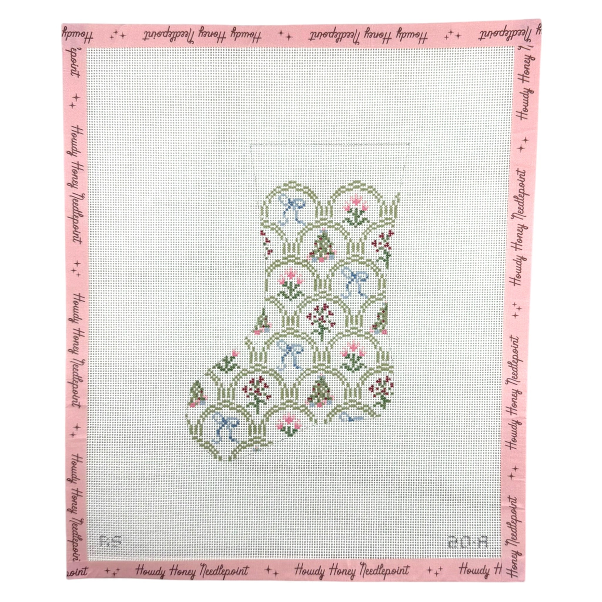 Holiday Scallop Mini Sock