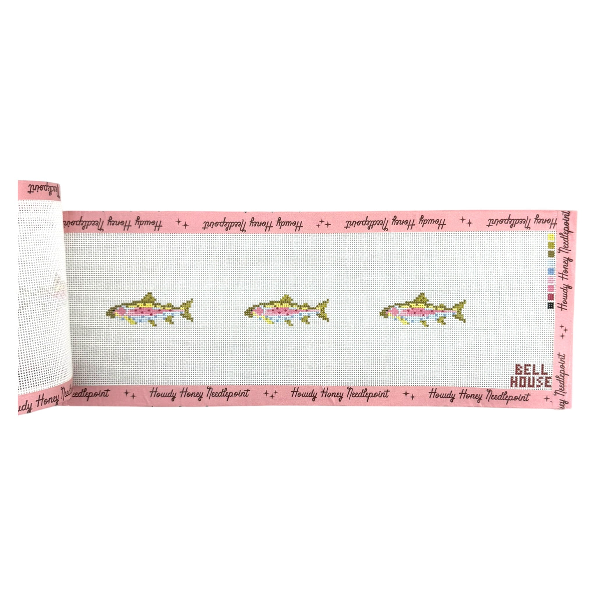 Rainbow Trout Dog Collar