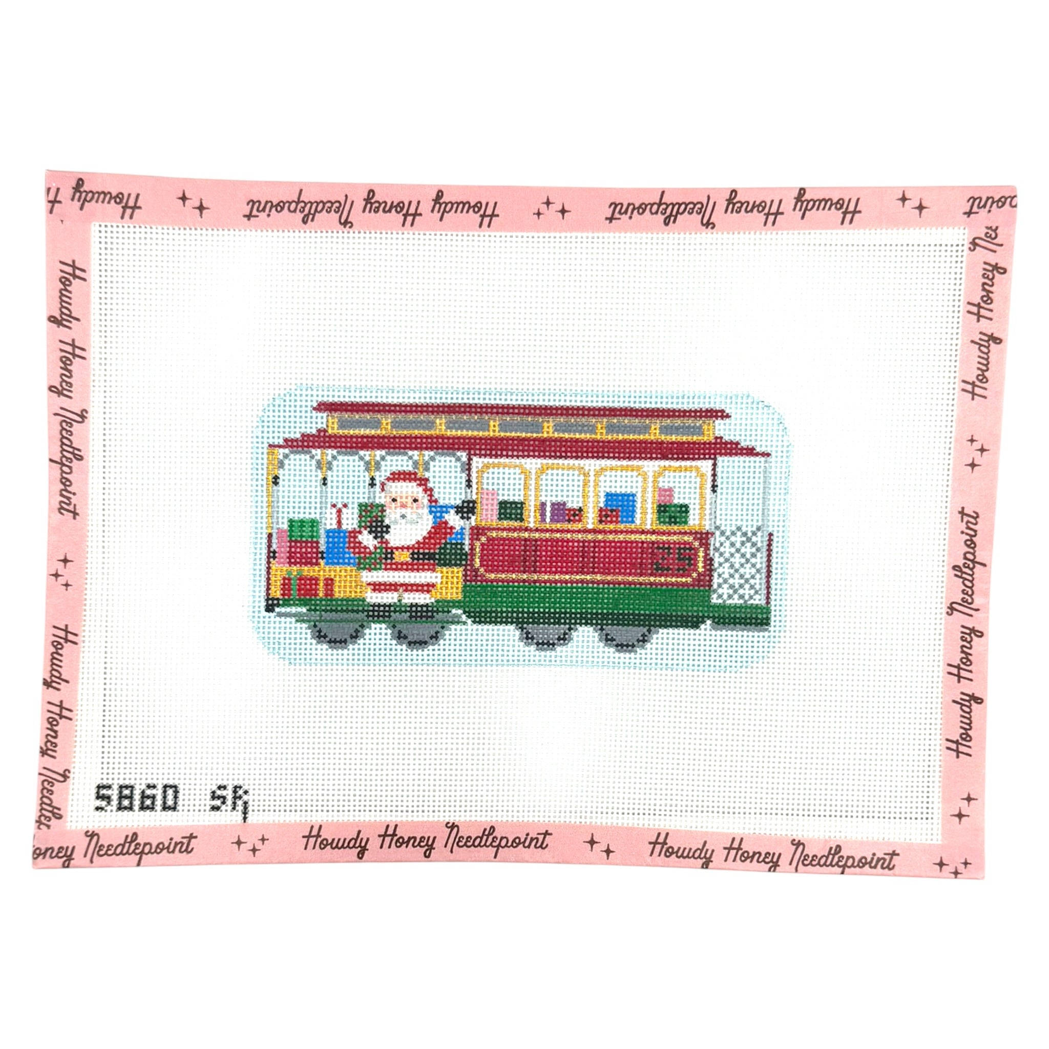 Cable Car Santa