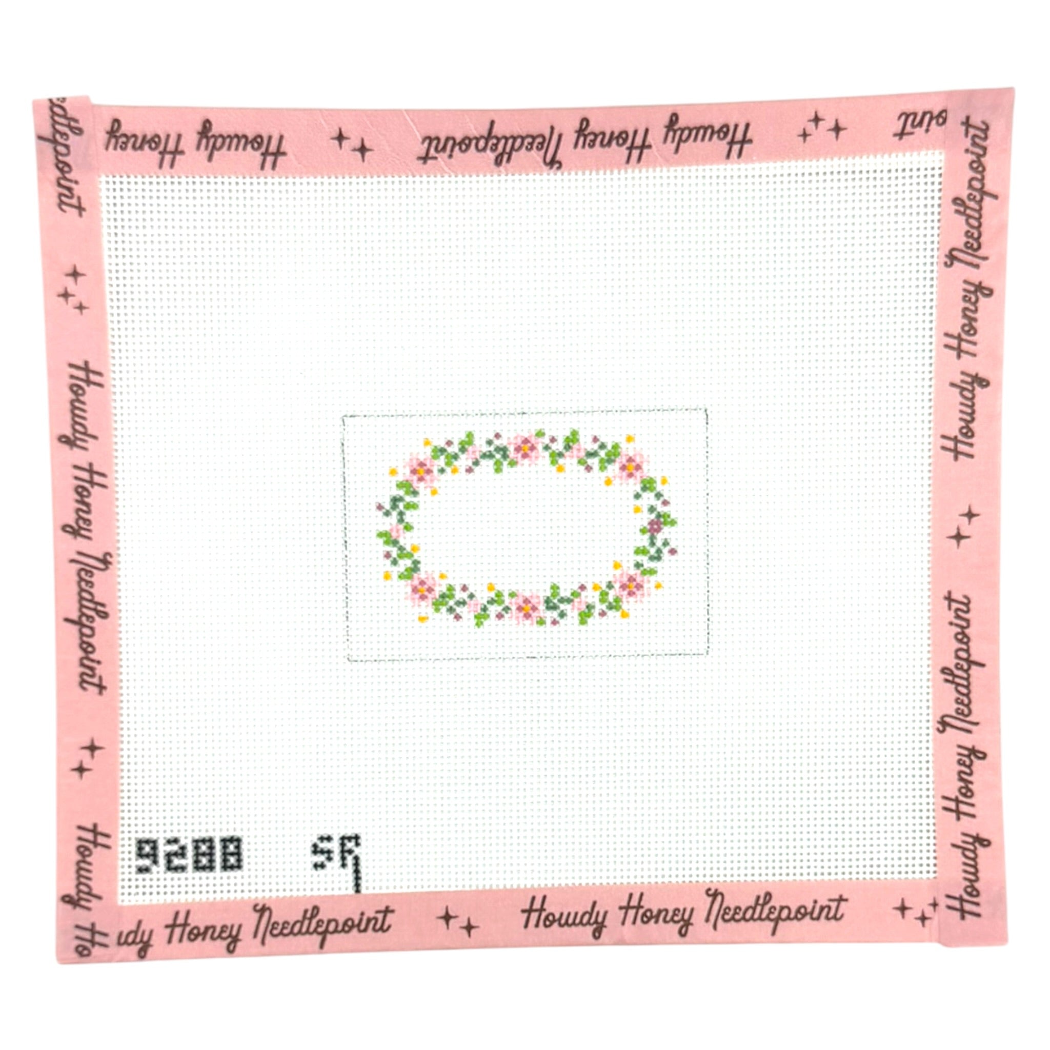 Floral Wreath Pink Mini Insert