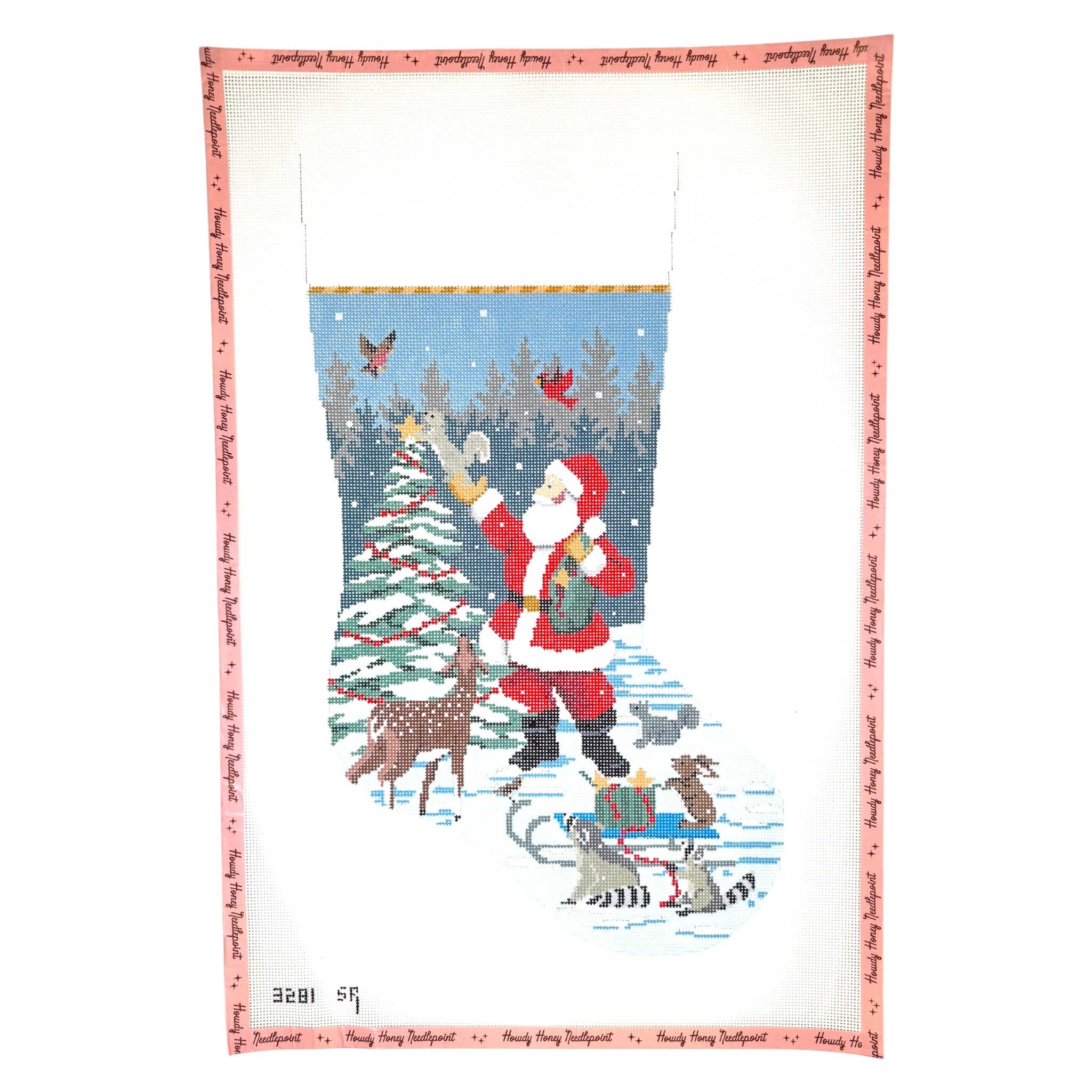 Topping the Tree Stocking