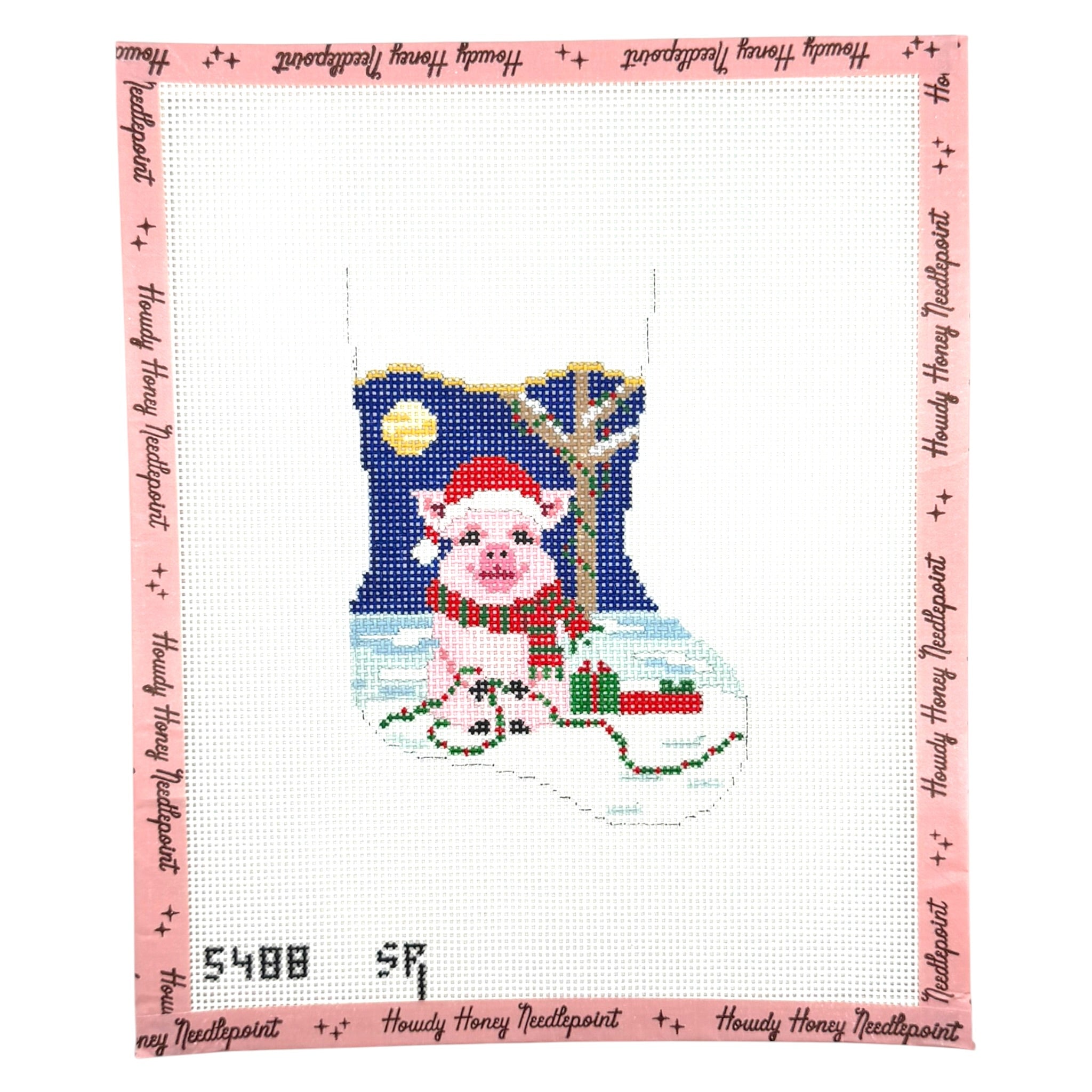 Santa Pig Mini Stocking