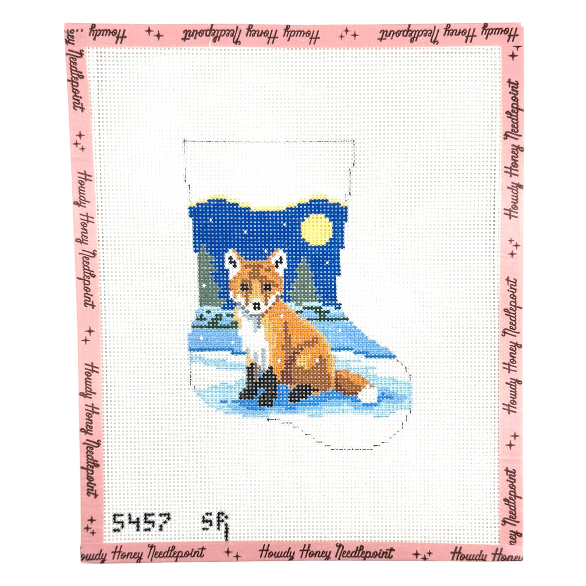 Baby Fox Mini Stocking
