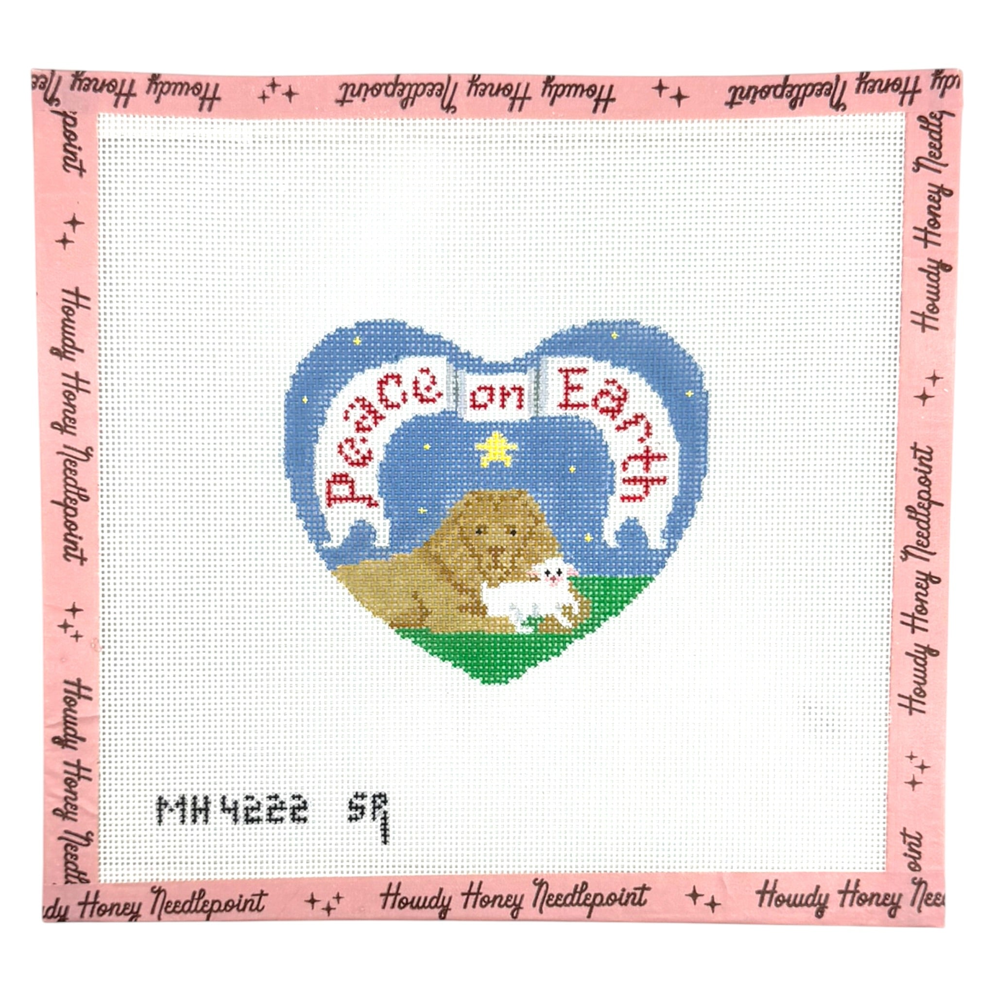 Lion & Lamb Heart Ornament