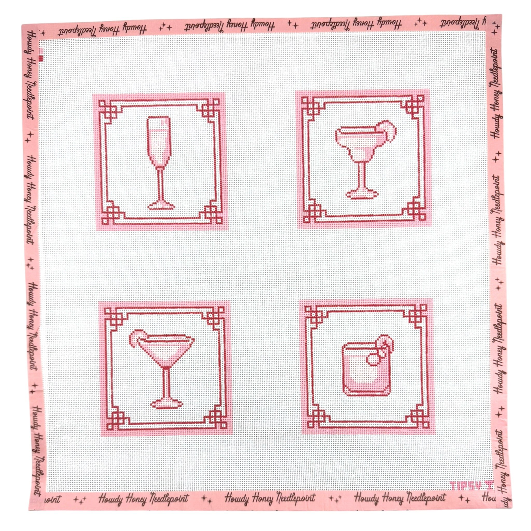 Pink Drink Coaster Set
