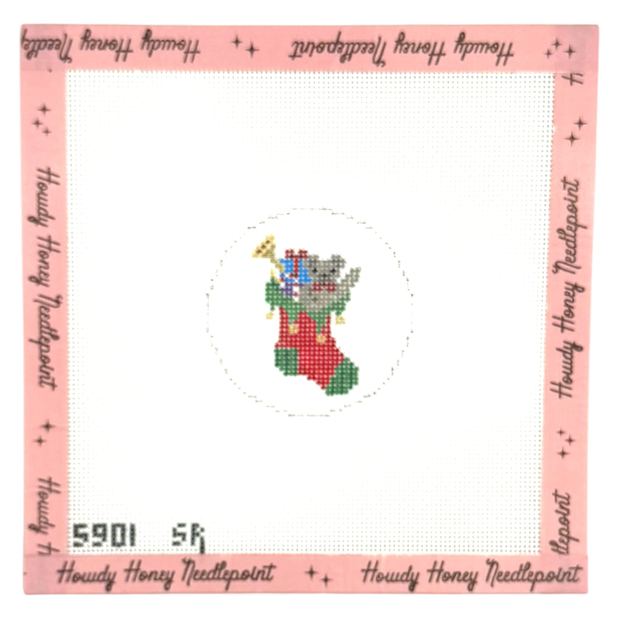 Toy Stocking Round