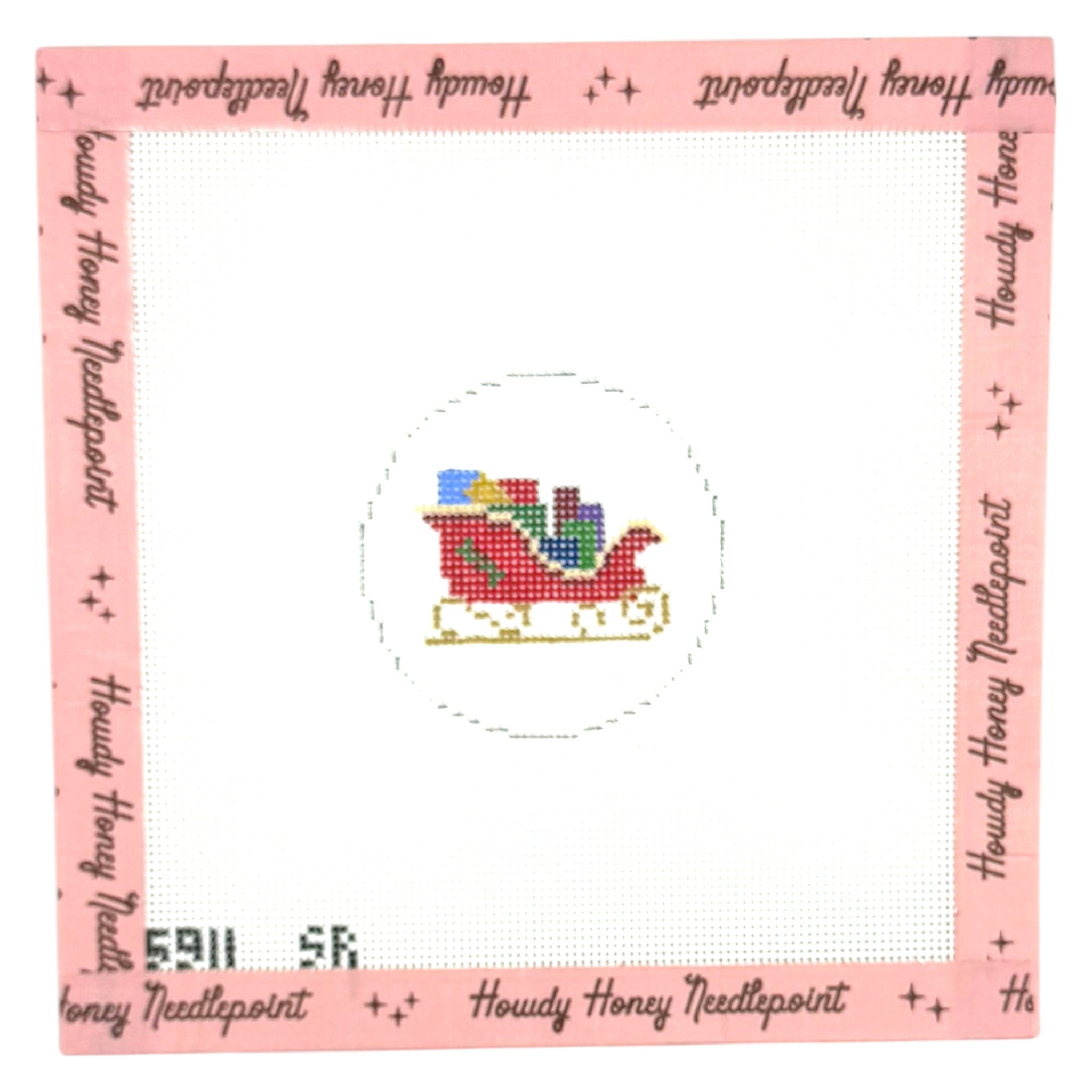 Toy Stocking Round