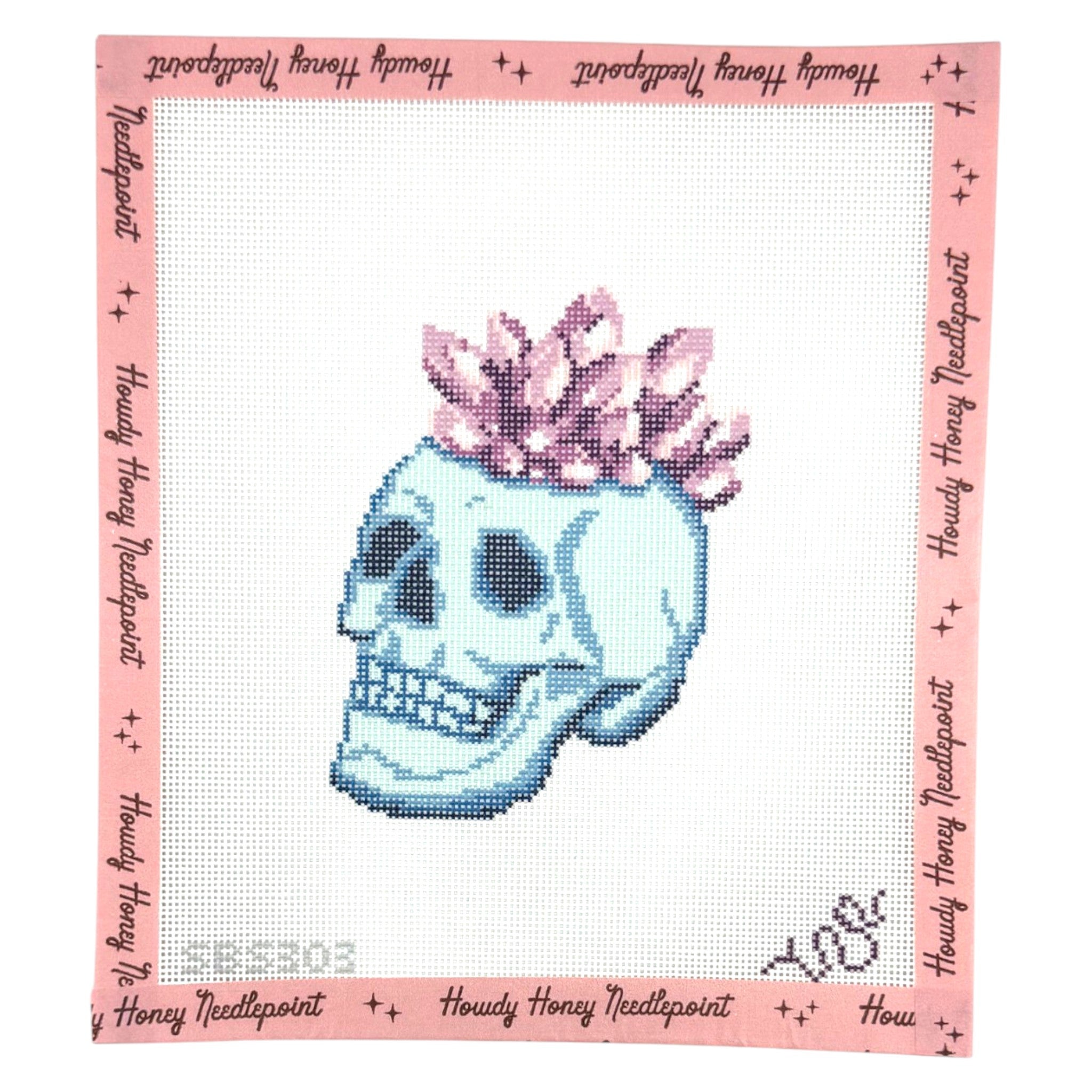 Skull with Crystal Crown