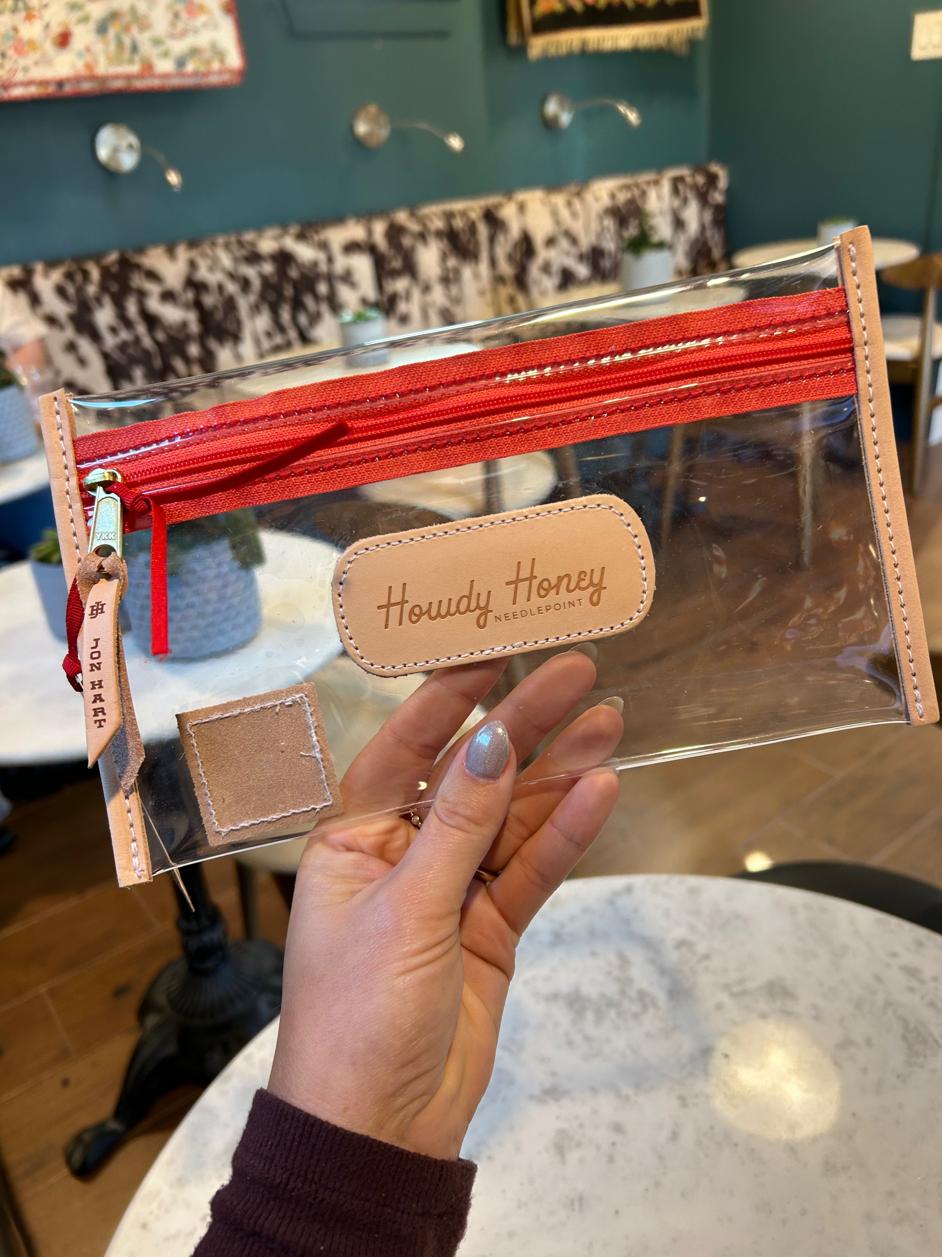 Clear Pouch + Pre Stamp