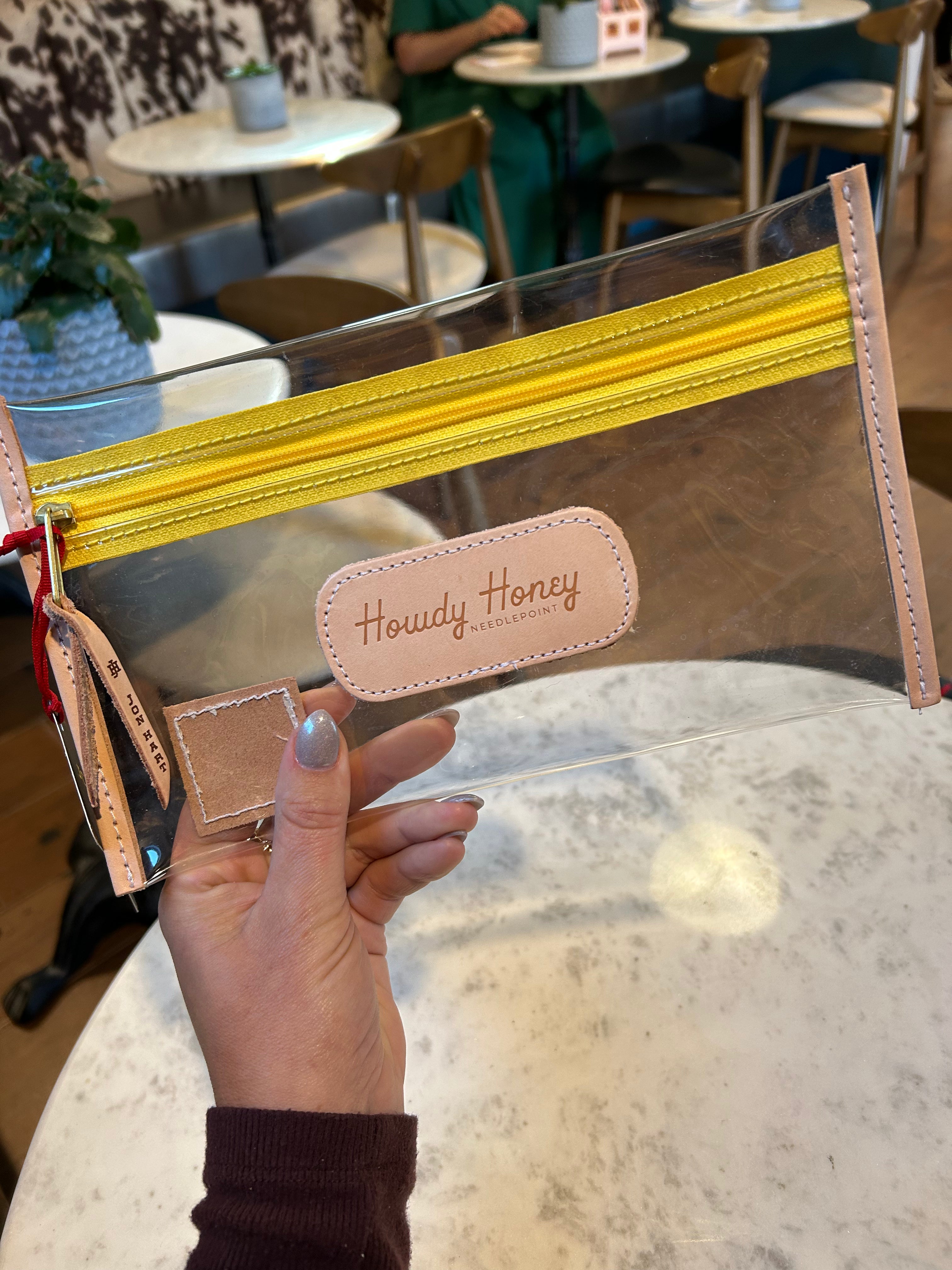 Clear Pouch + Pre Stamp