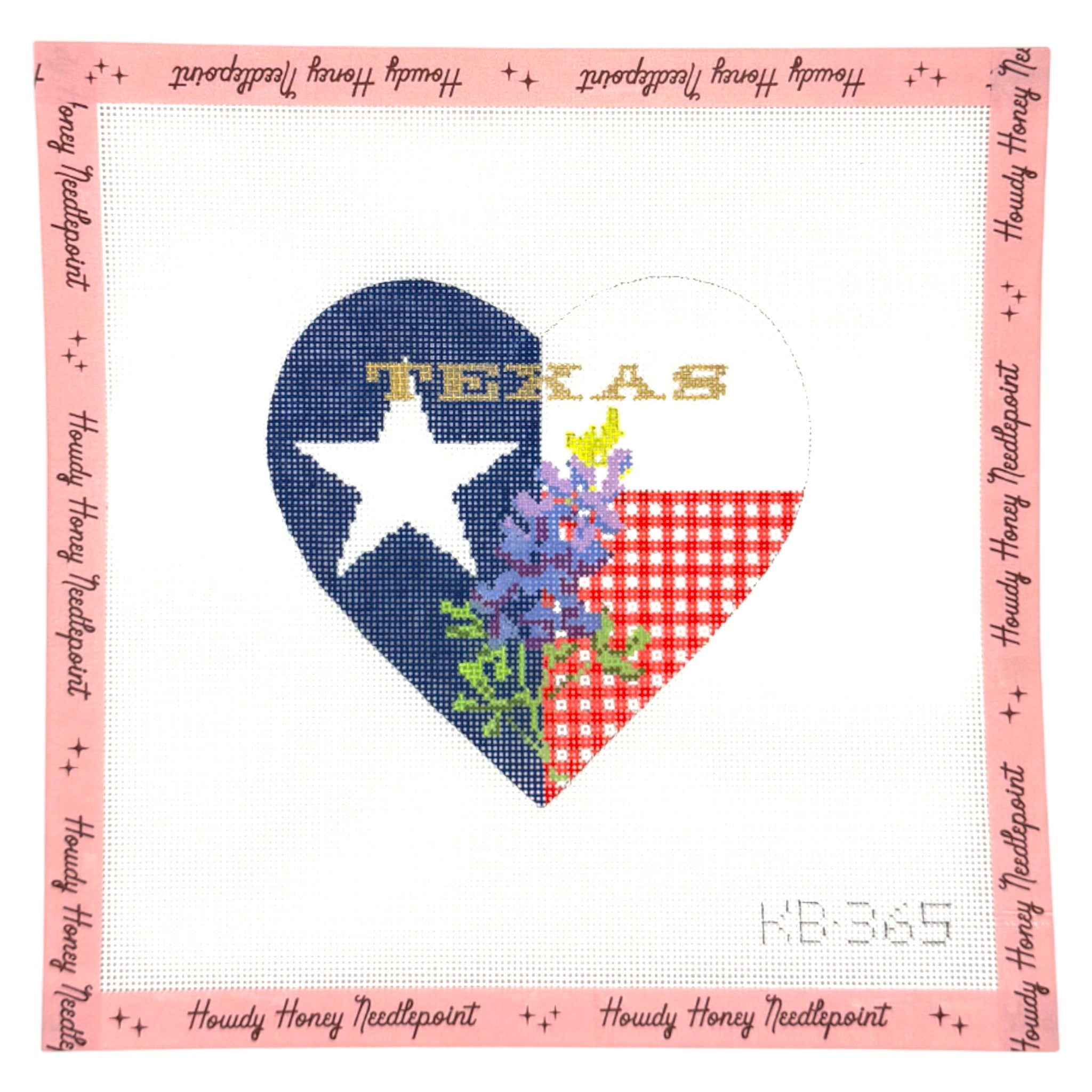 Texas Bluebonnet Heart