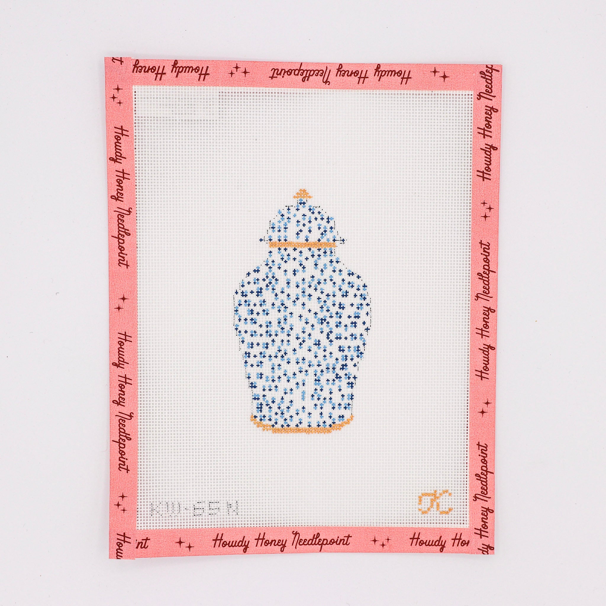 French Dots Ginger Jar