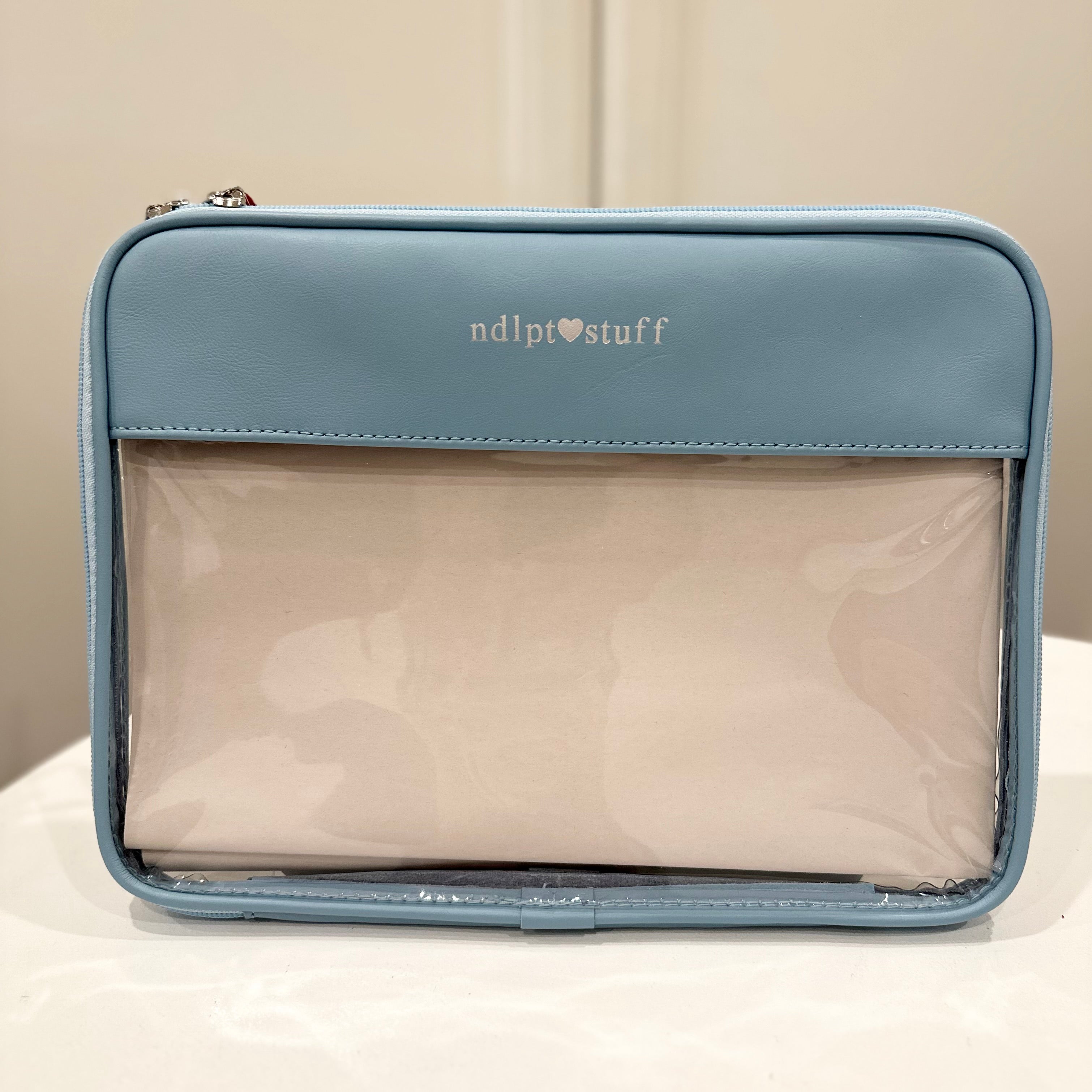 Leather Folio + assorted Pre Stamp