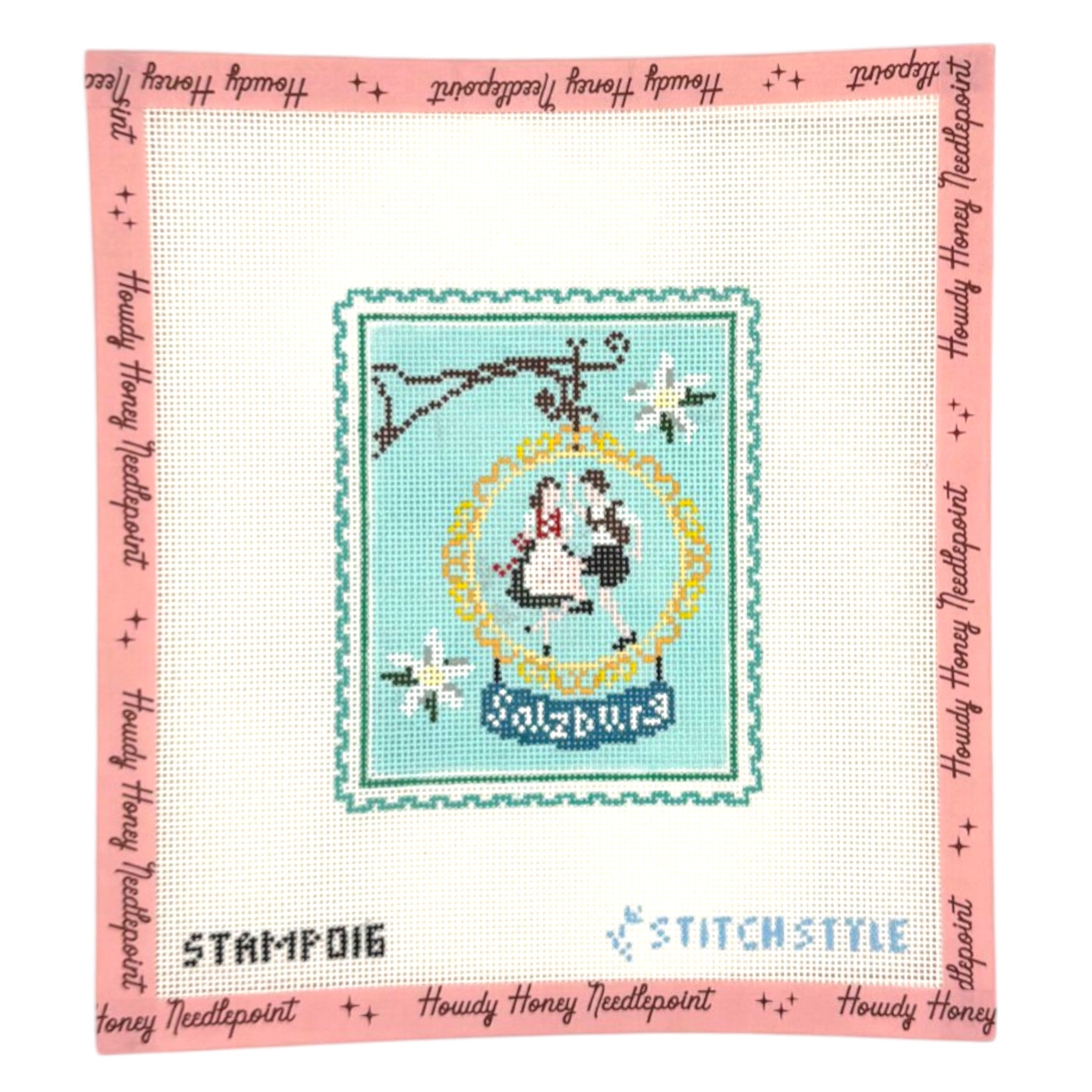 Salzburg Travel Stamp