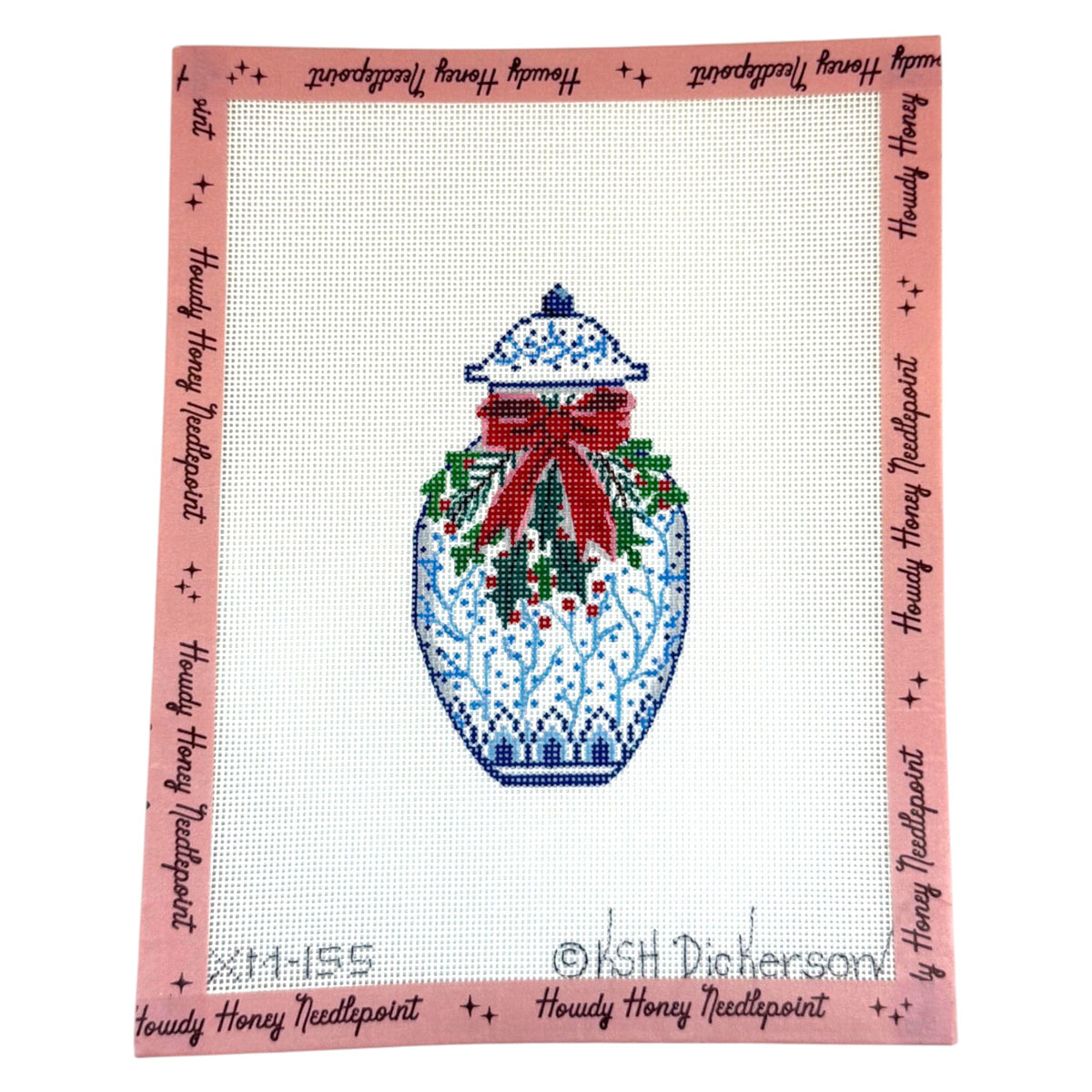 Christmas Ginger Jar