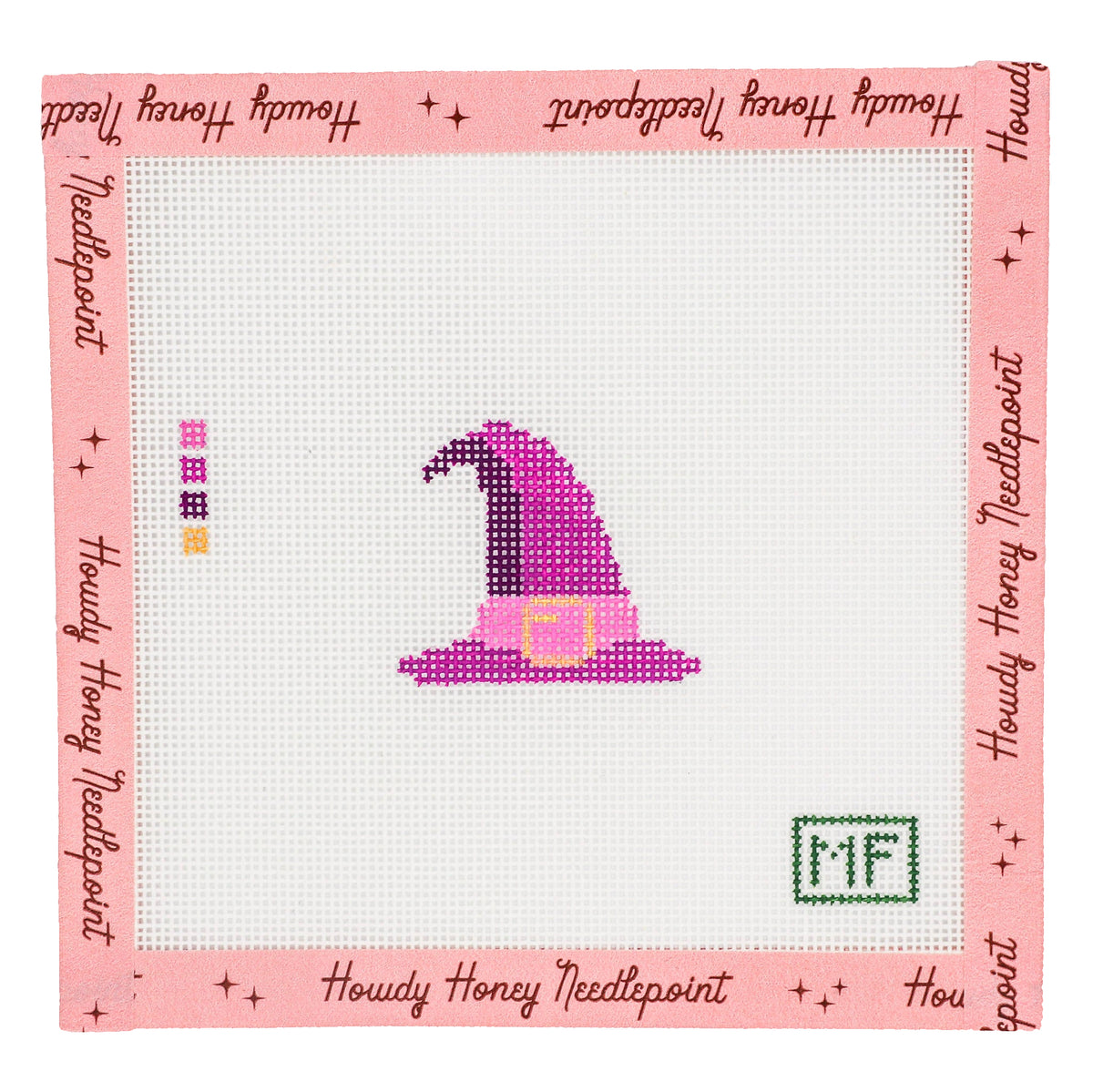 Witch Hat Mini – Howdy Honey Needlepoint
