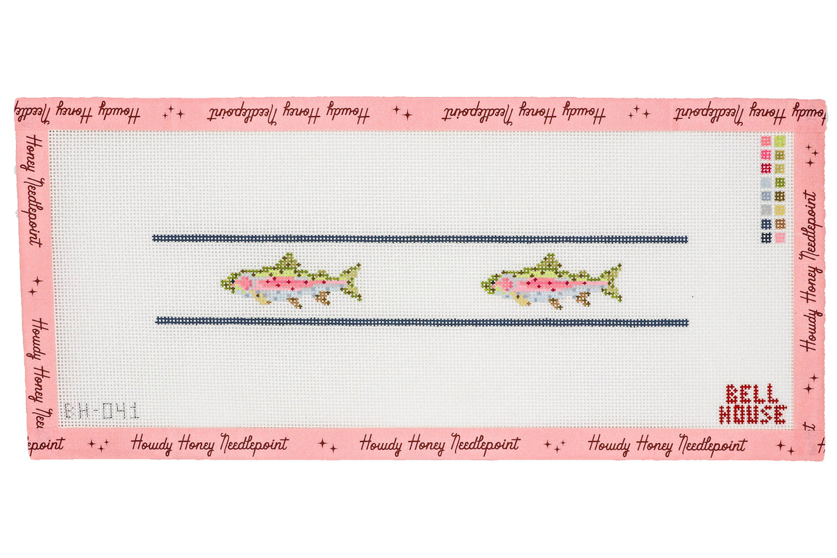 Rainbow Trout Key Fob