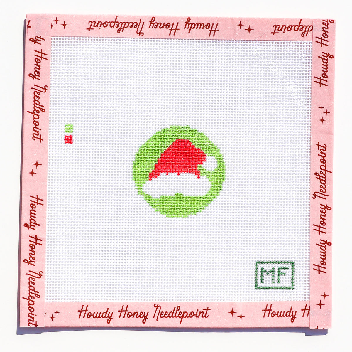 Santa Hat Mini – Howdy Honey Needlepoint