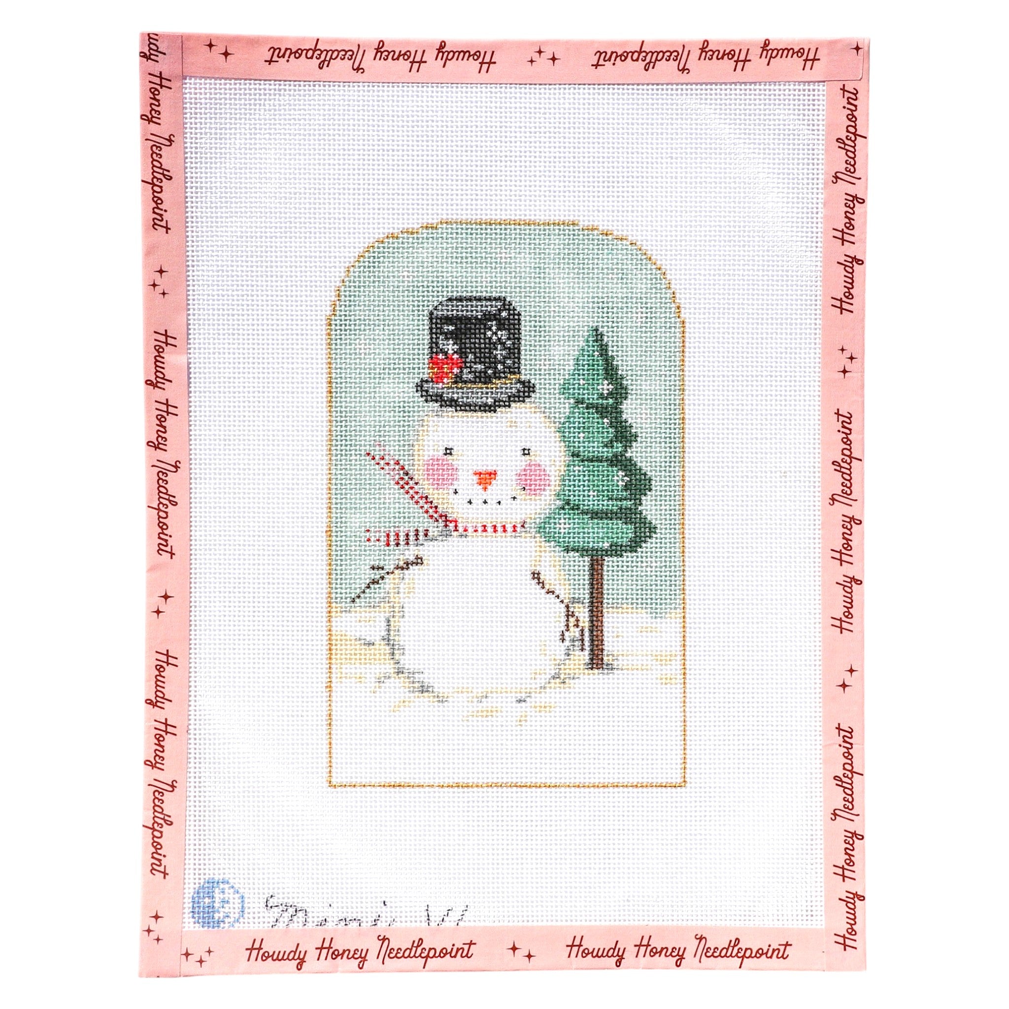 Folkart Snowman