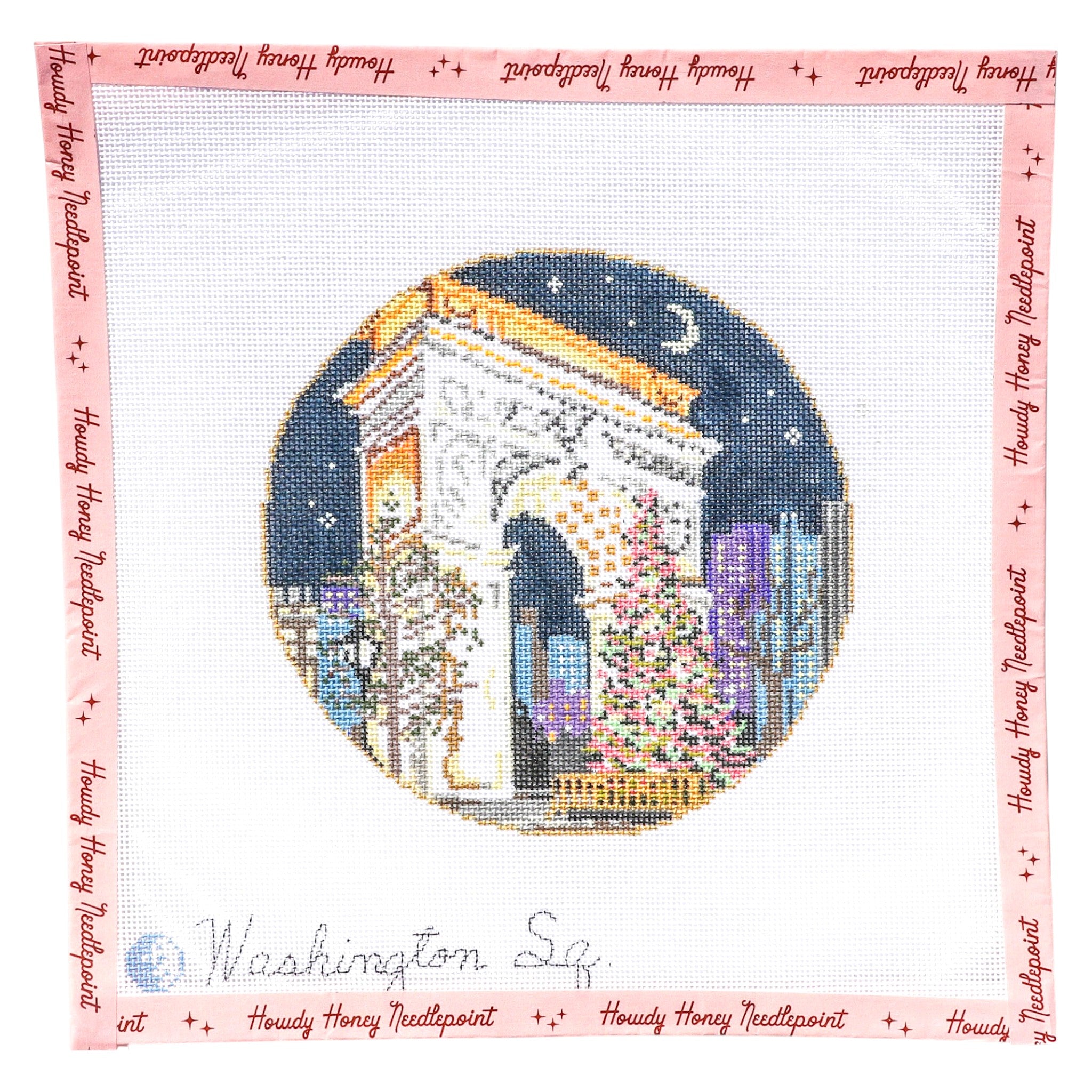 Washington Square Park at Christmas