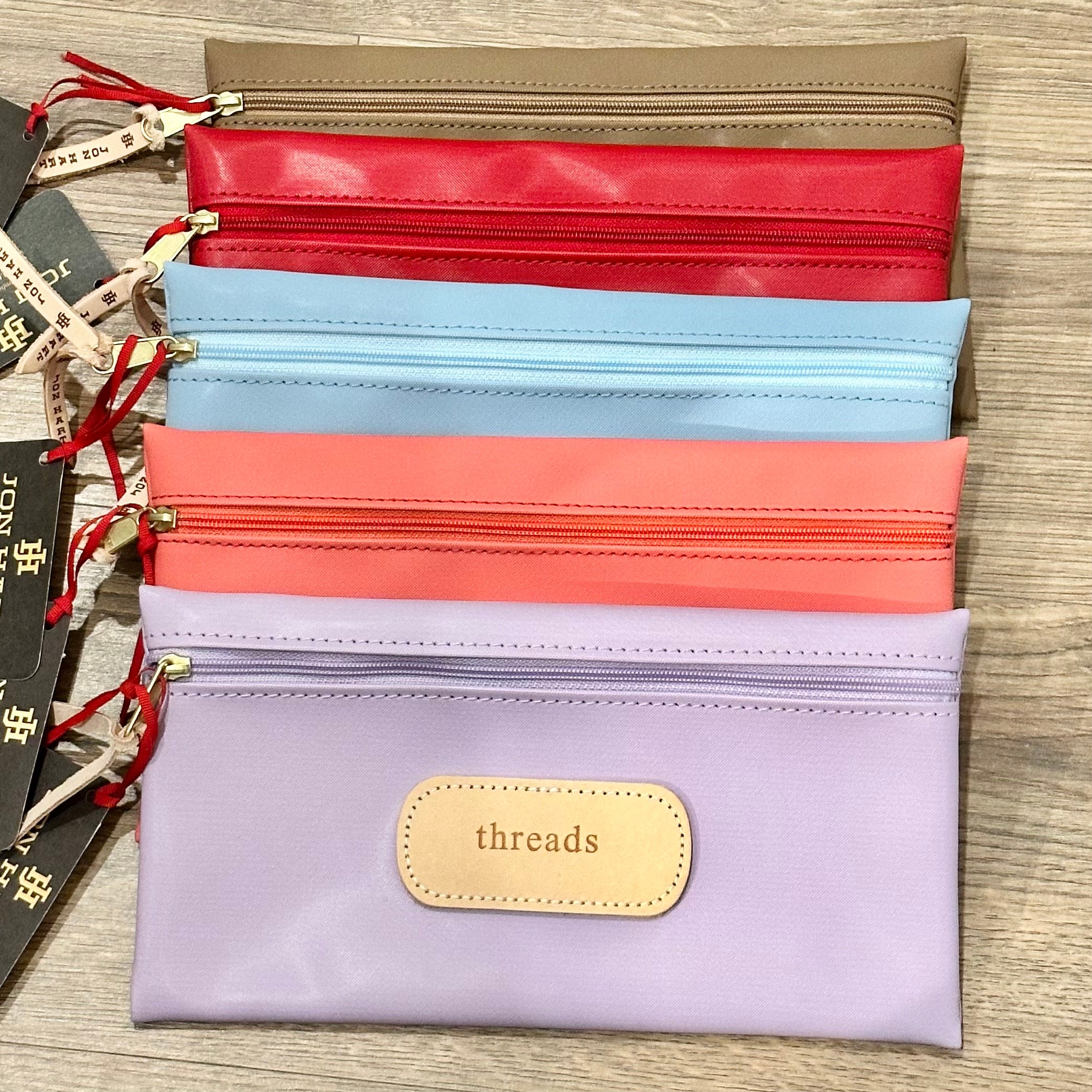 Large Pouch + 'threads' Pre Stamp