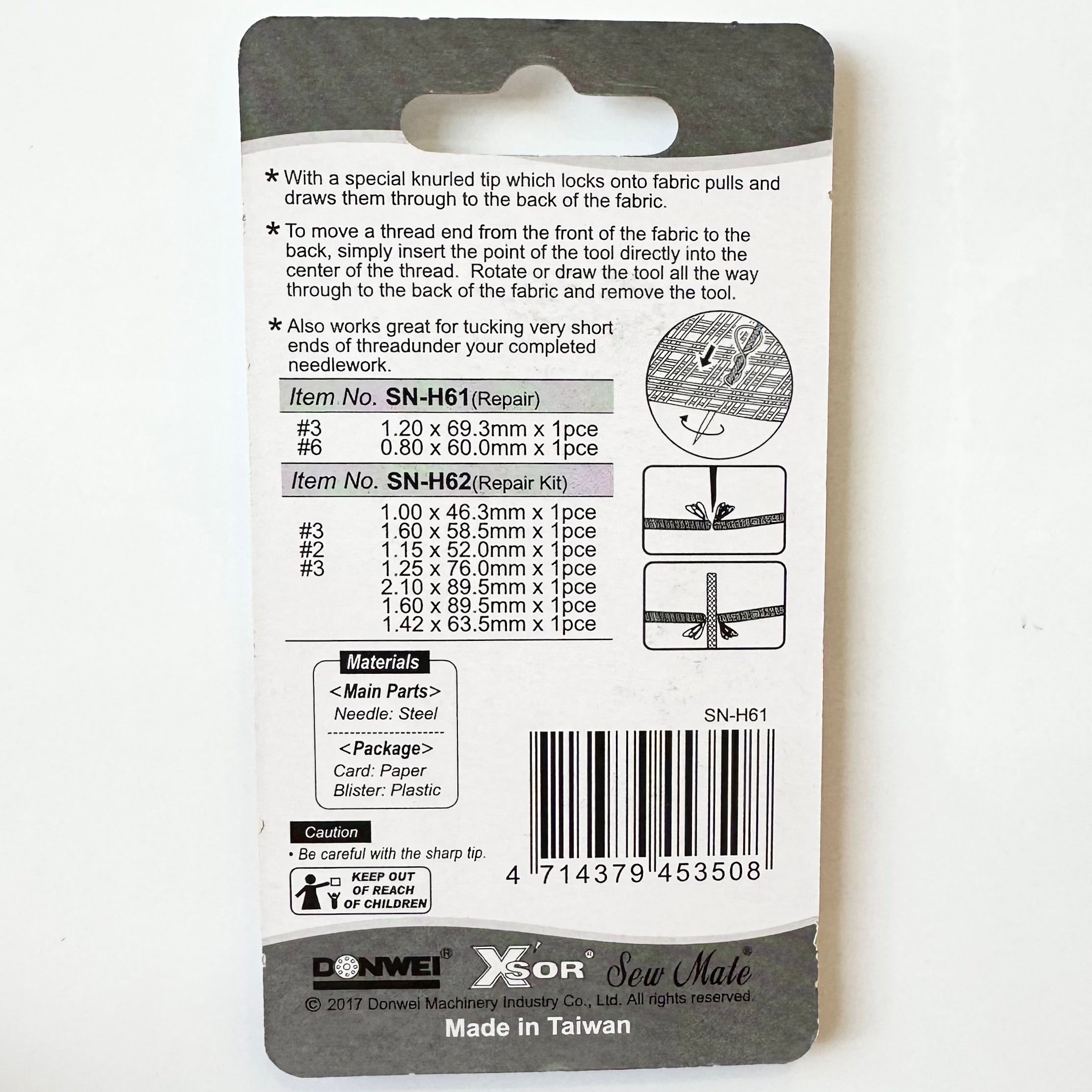Snag Repair Tool Set